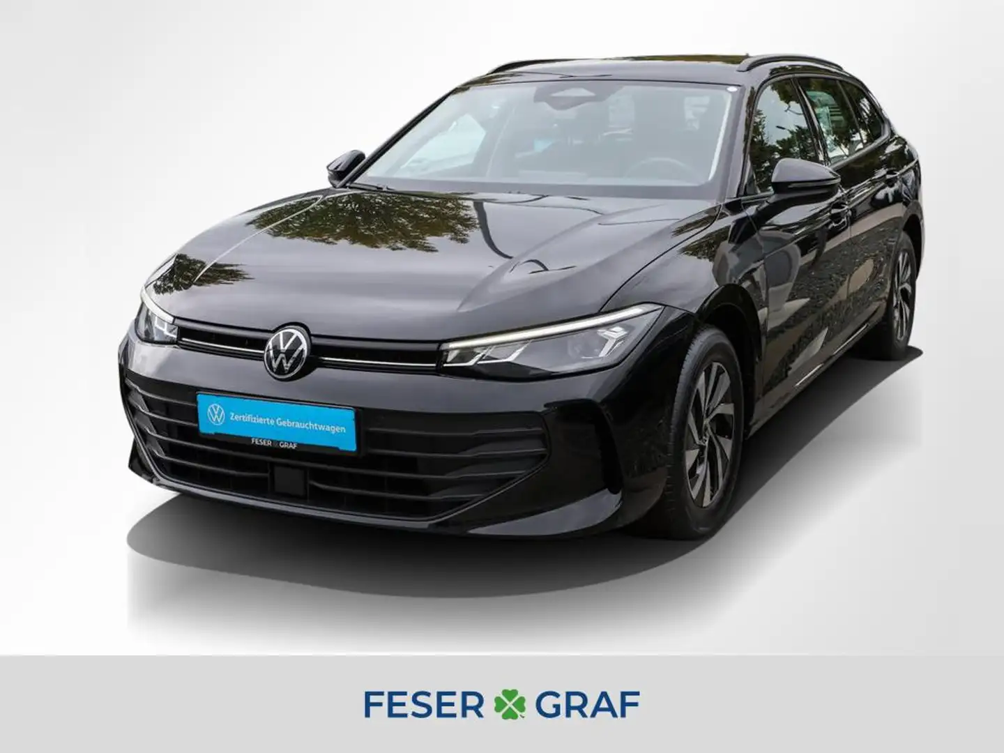 Volkswagen Passat 1.5 eTSI DSG ACC LED Navi RüKa Sitzh. Schwarz - 1