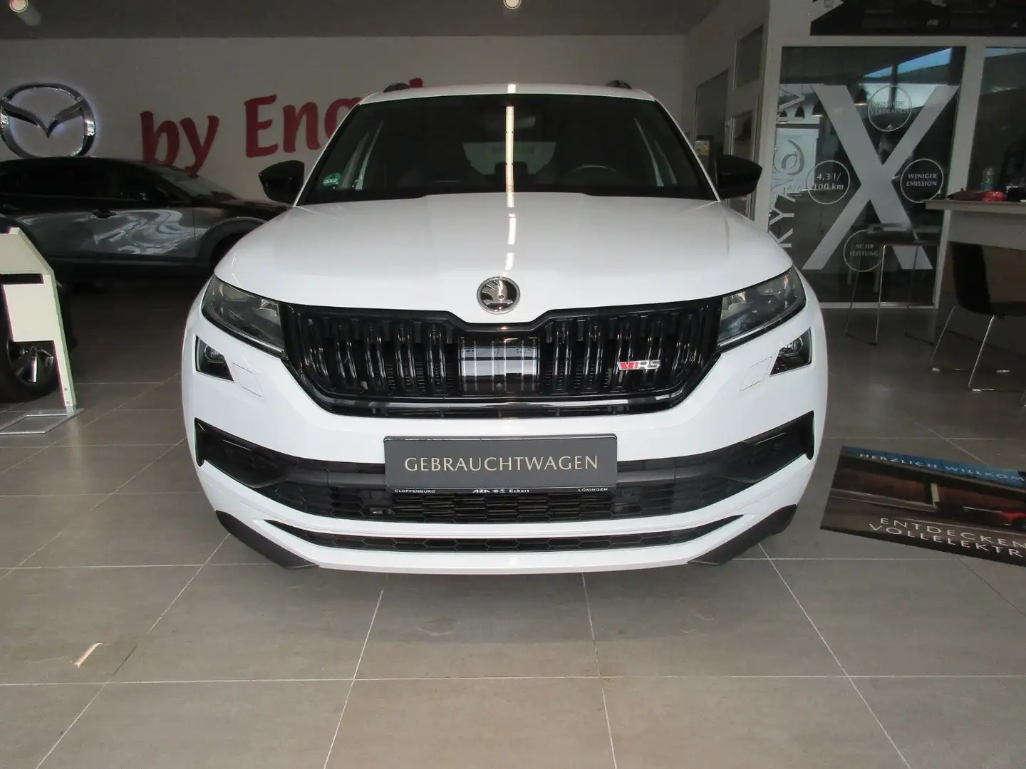 Skoda Kodiaq RS 4x4/AHK/Pano/WR Blanc - 1