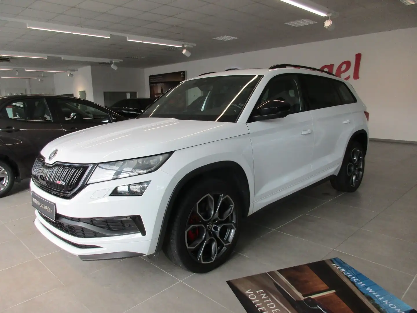 Skoda Kodiaq RS 4x4/AHK/Pano/WR Blanc - 2