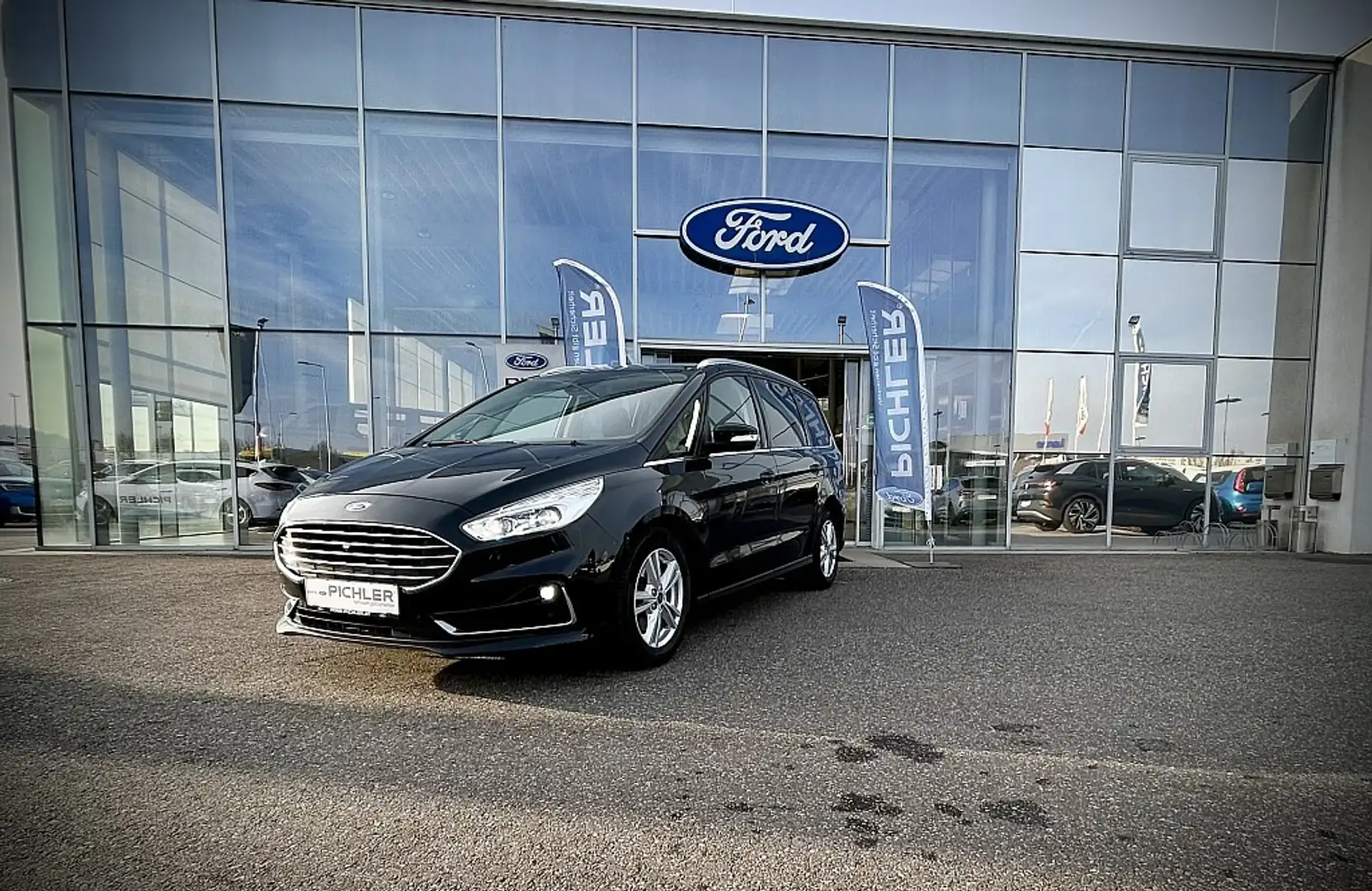 Ford Galaxy Titanium 2,0 EcoBlue SCR Aut./LED/NAVIGATIONSS... Noir - 1