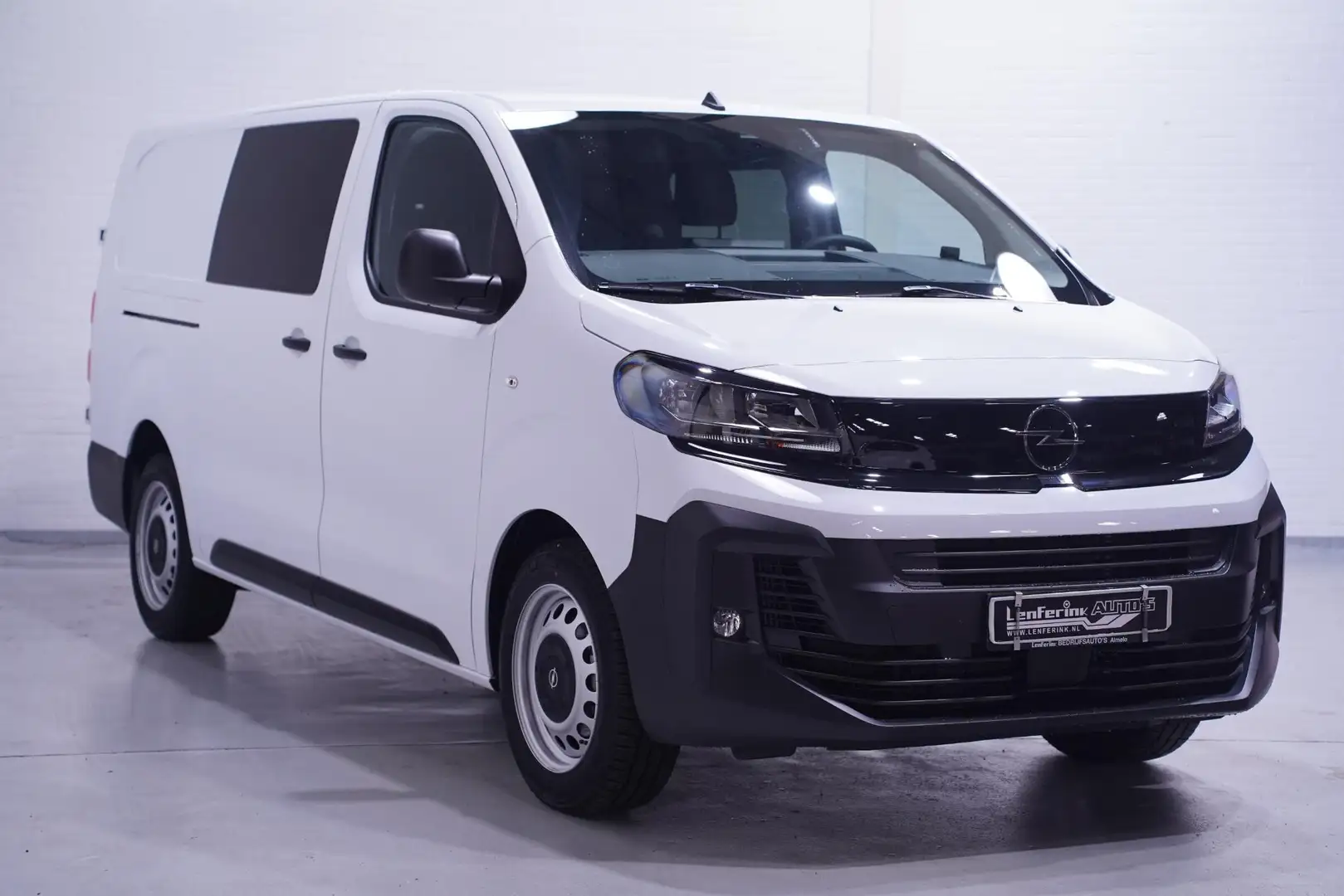 Opel Vivaro 120 pk Dubbel Cabine L3 BPM Vrij, Navi Cruise Cont Wit - 2