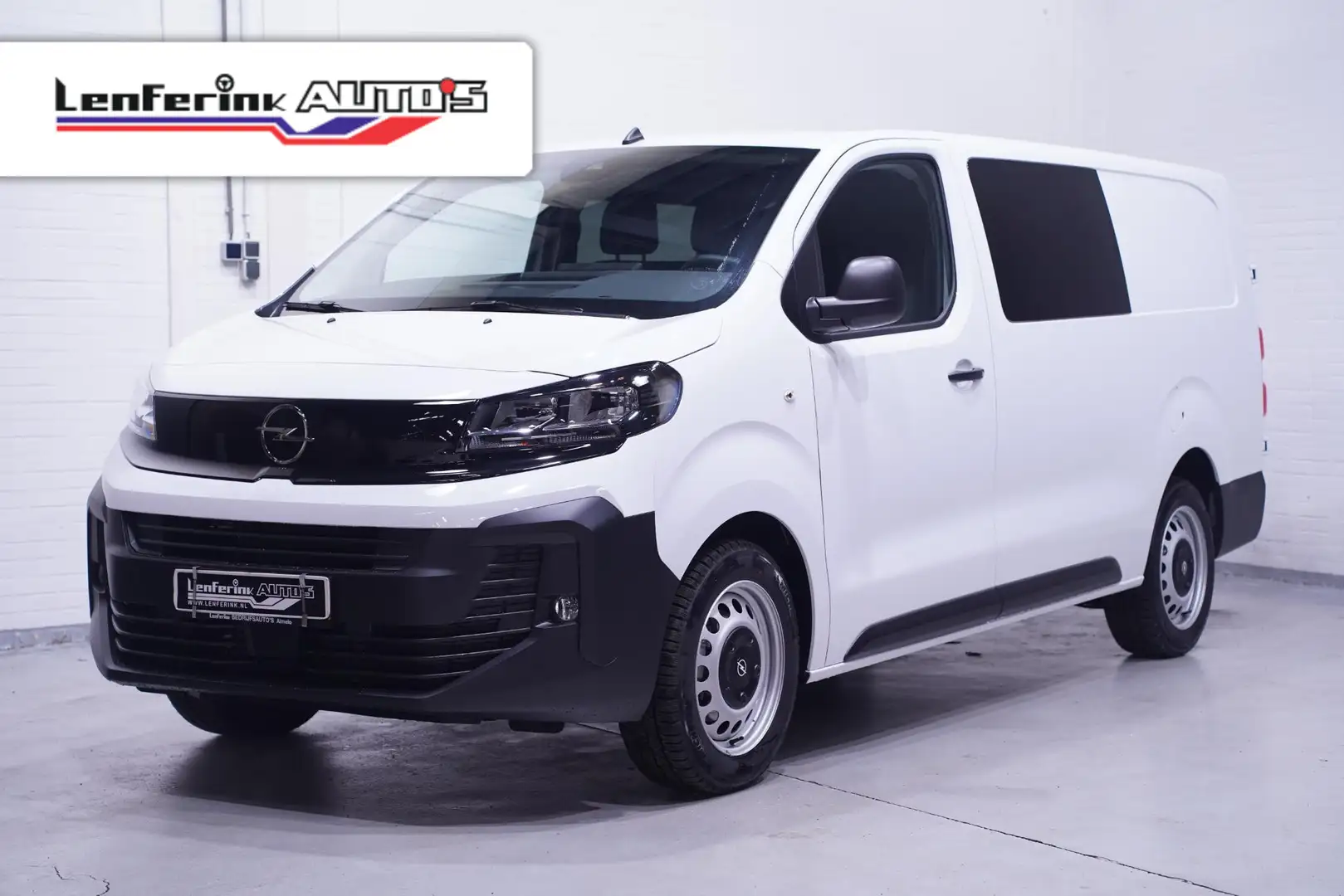 Opel Vivaro 120 pk Dubbel Cabine L3 BPM Vrij, Navi Cruise Cont Wit - 1