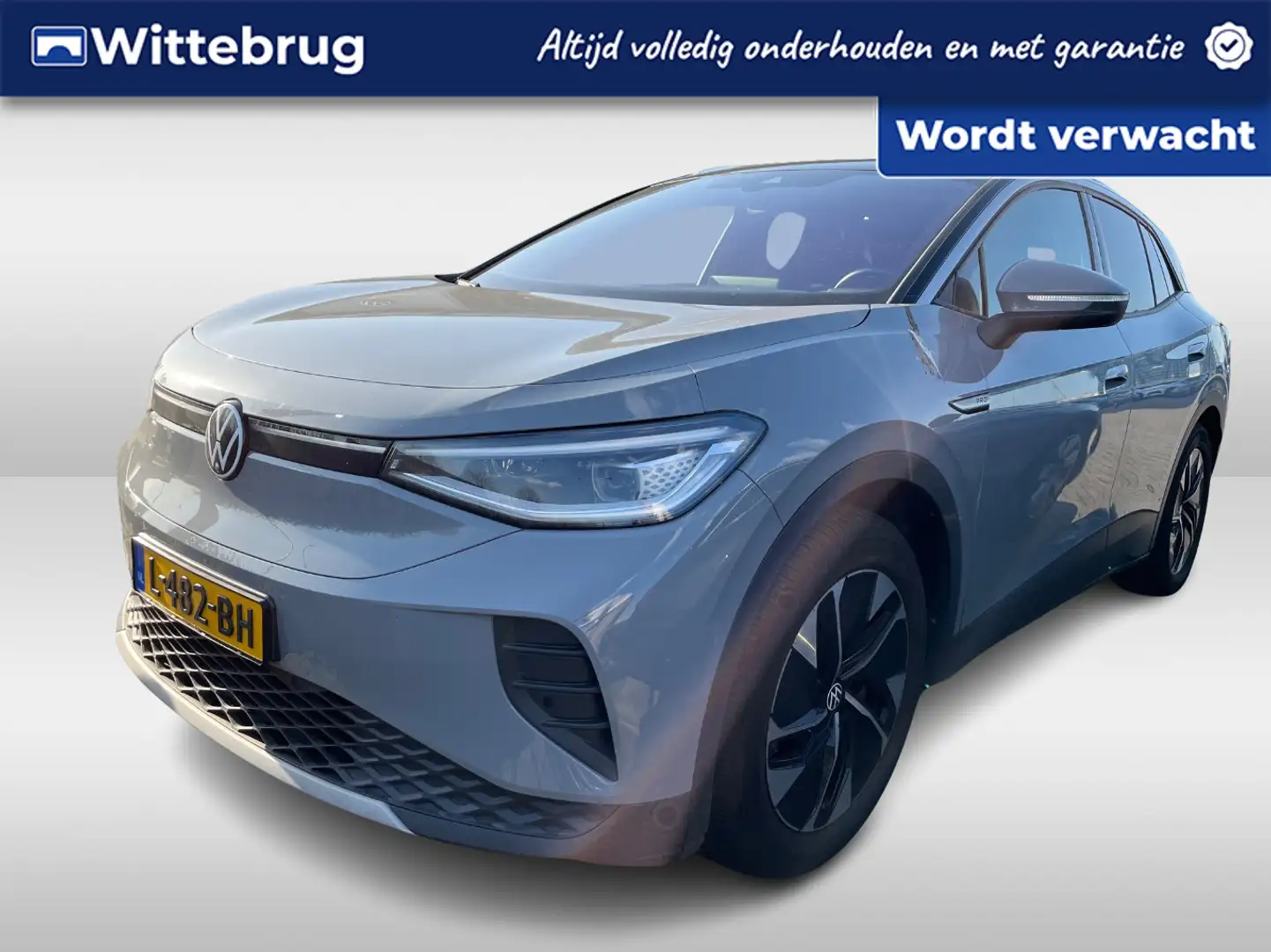 Volkswagen ID.4 Max 77 kWh / Kuipstoel / Pano / Navigatie / Memory Grijs - 1