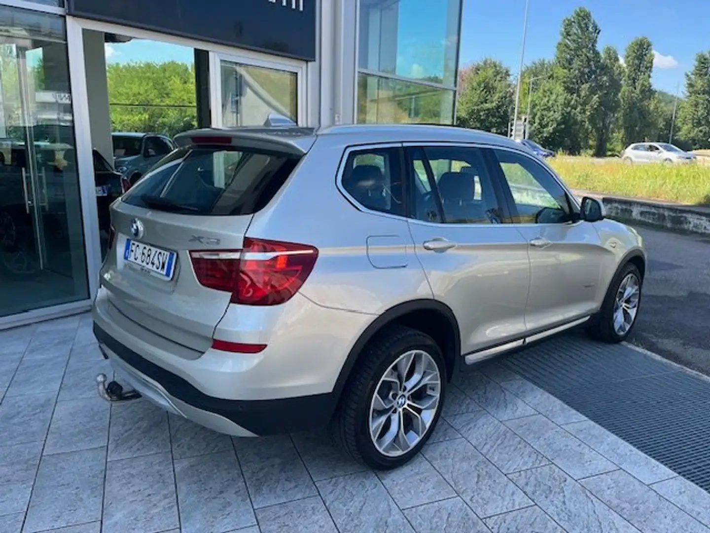 BMW X3 X3 xdrive30dA xLine Argento - 2