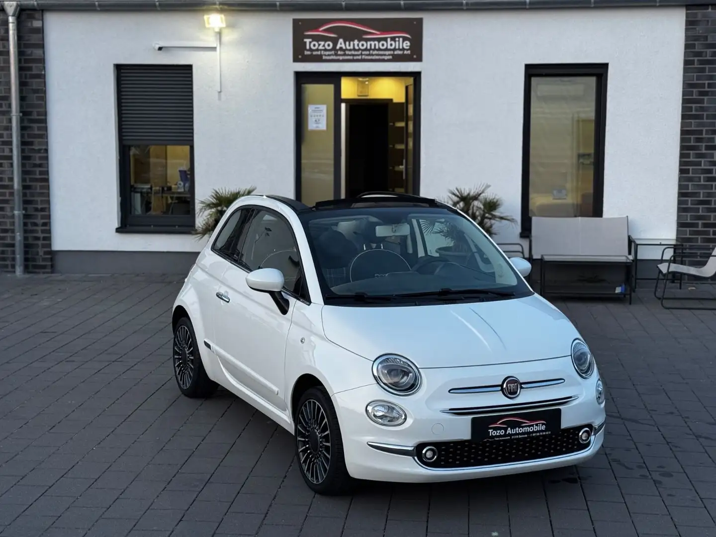 Fiat 500 C 1.2 Lounge*KLIMA*PDC*ALU*CITY*TOP*FACELIFT* Wit - 2