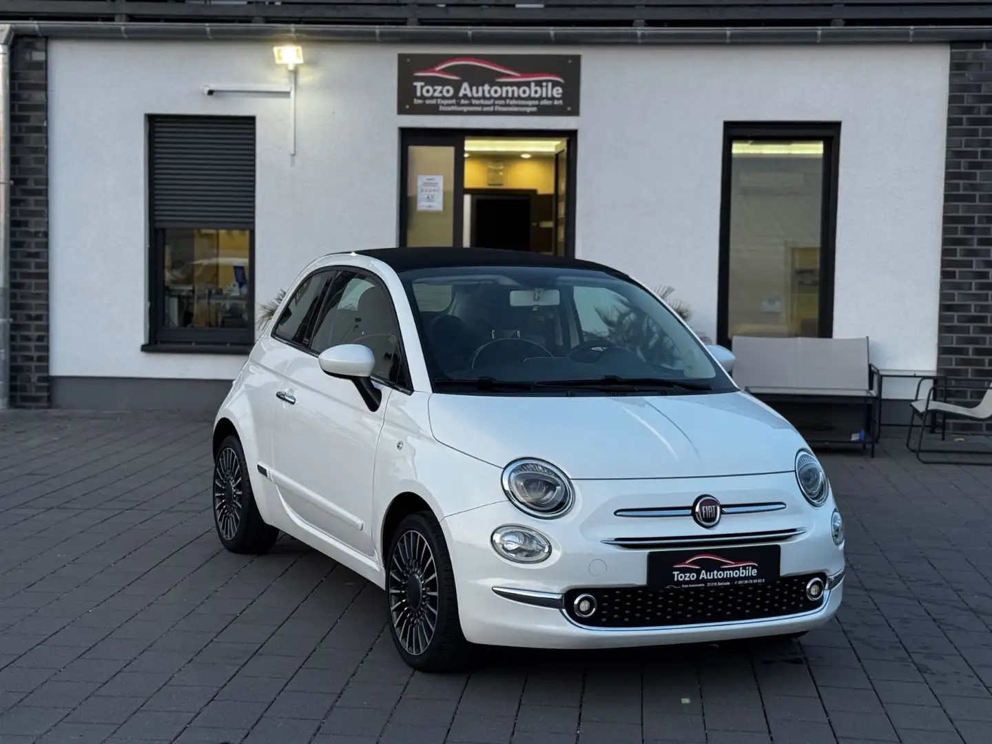 Fiat 500 C 1.2 Lounge*KLIMA*PDC*ALU*CITY*TOP*FACELIFT* Wit - 1