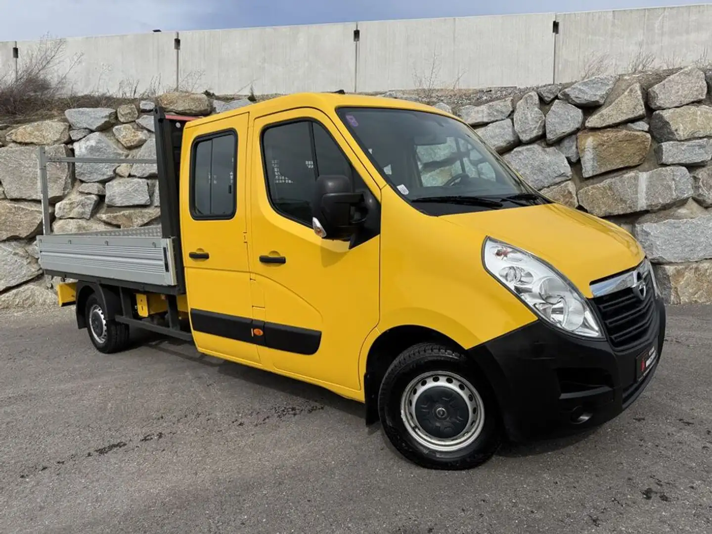 Opel Movano Pritsche L3 DOKA KLIMA TEMPOMAT AHK Gelb - 2