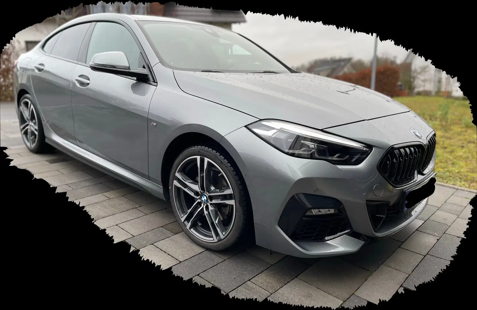 BMW 218 218i Gran Coupe M Sport, LED, Navi, Shadowline Grau - 1