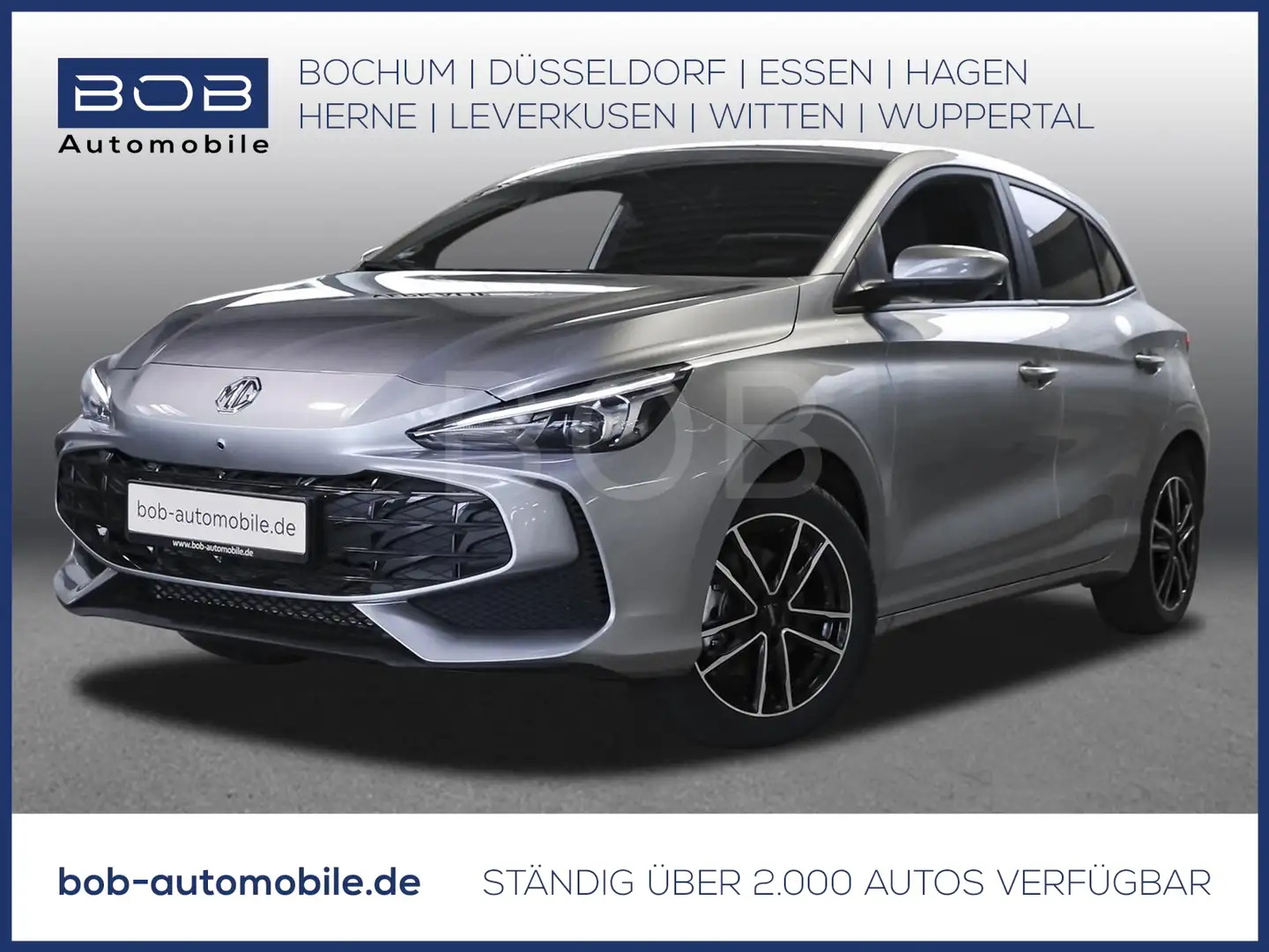 MG MG3 1.5 Hybrid+ LUXURY 8-fach bereift PDC SHZ LHZ RFK Zilver - 1