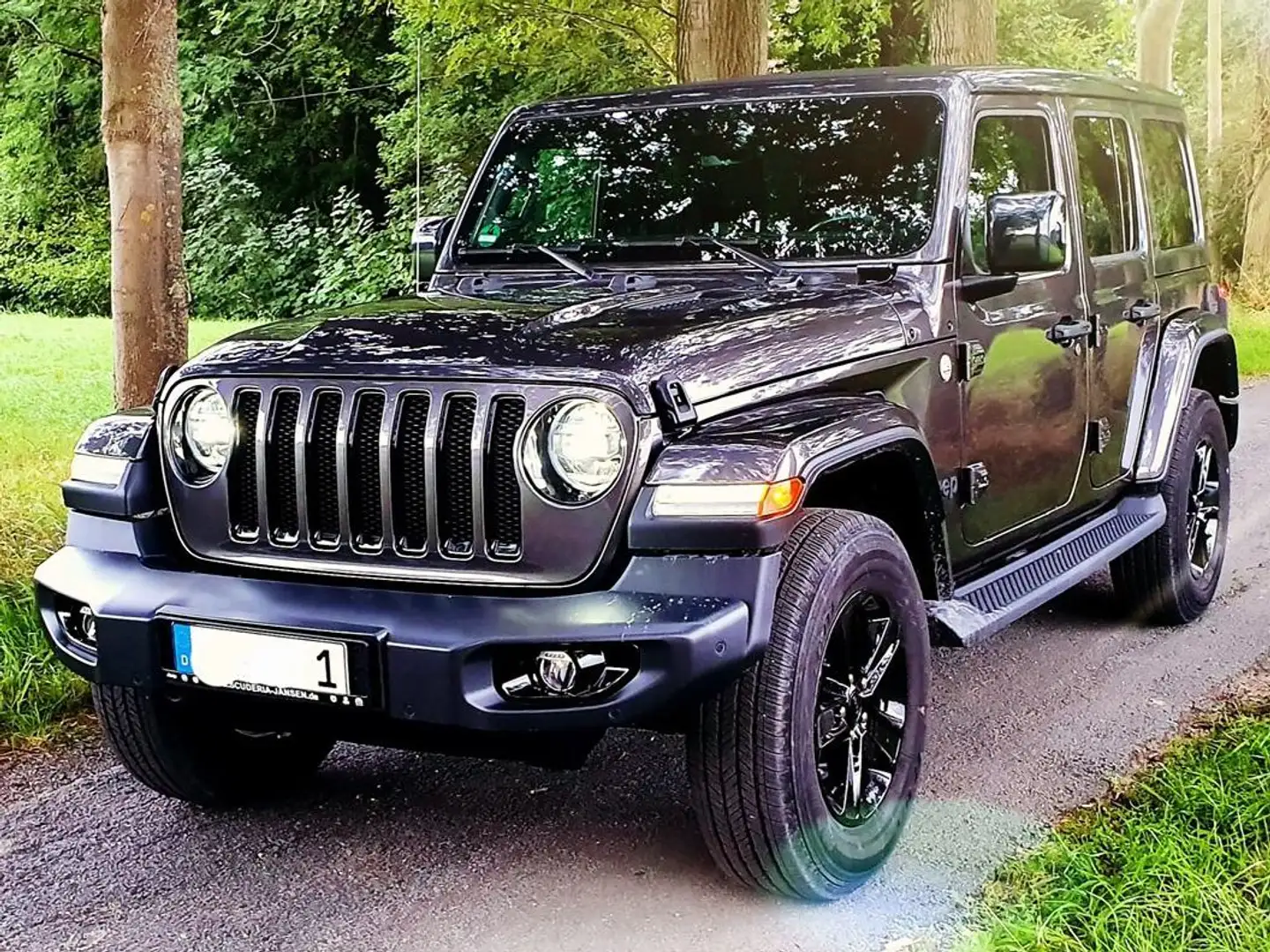 Jeep Wrangler JL UNLIMITED MY20 Night Eagle 2.2l CRD Sky One Gris - 1