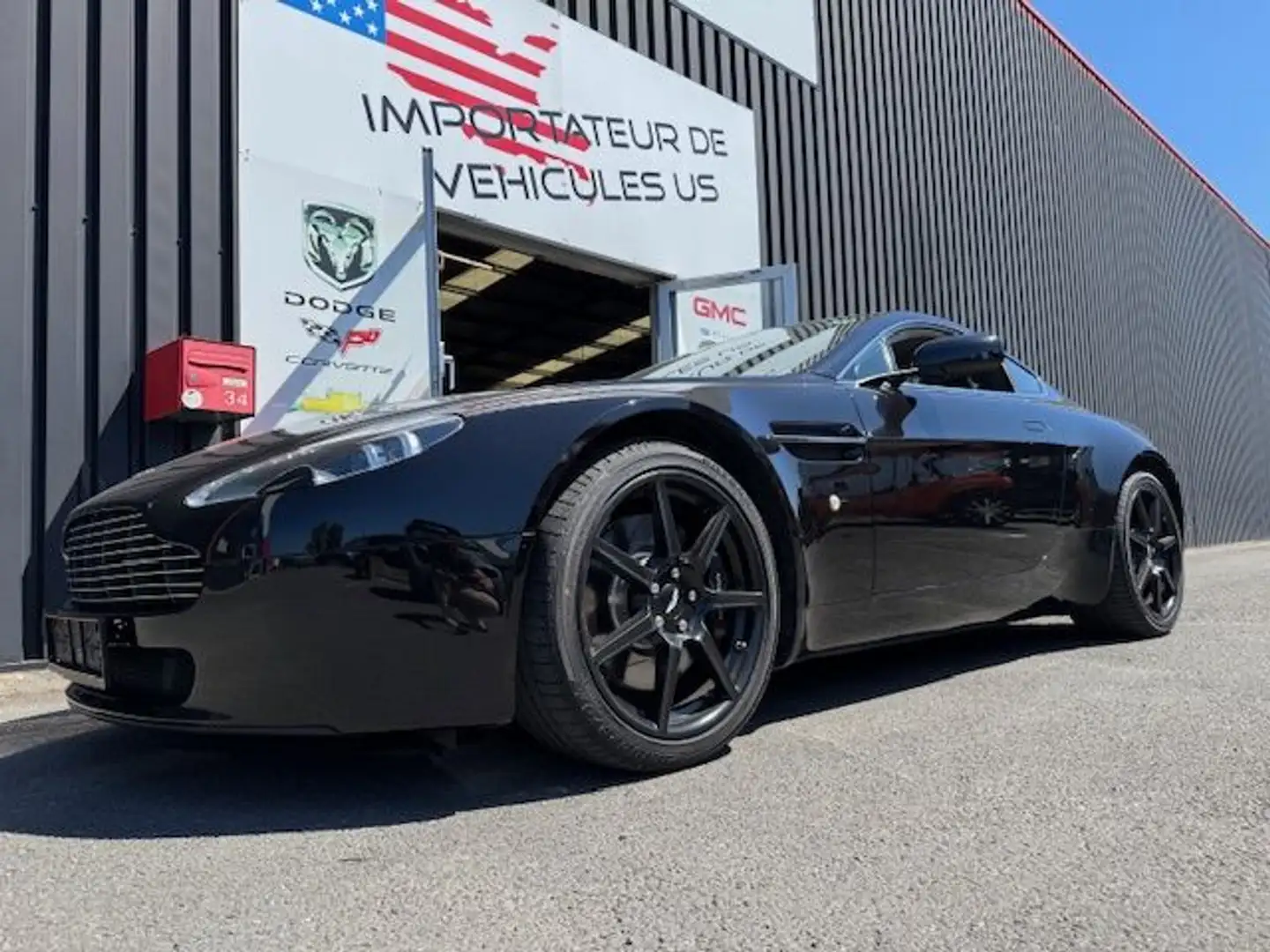Aston Martin Vantage V8 4,3L 380CH BOITE AUTO Negro - 2