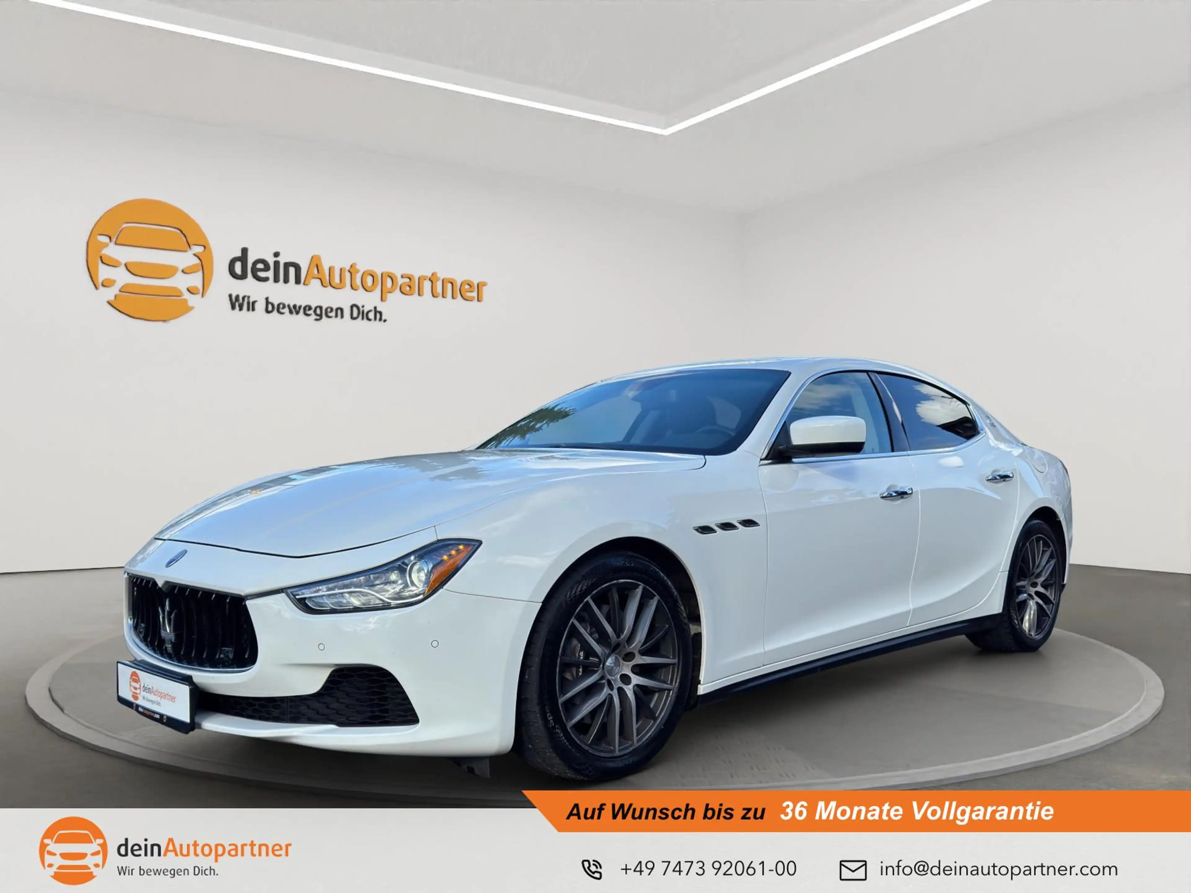 Maserati Ghibli SQ4 SSD Leder LED Navi RFK