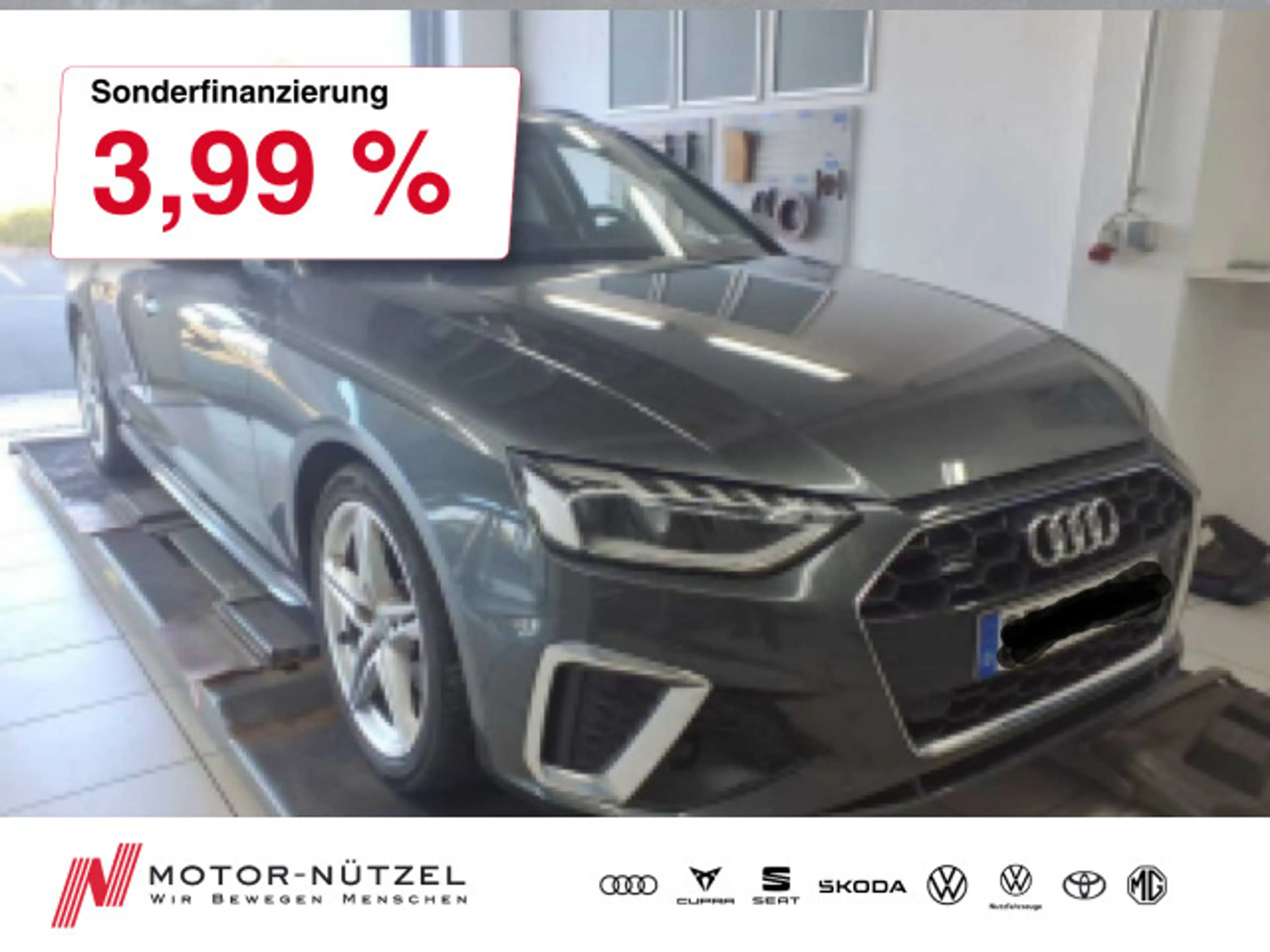Audi A4 40 TDI QU S-TR S-LINE LED+NAVI+PDC+GRA
