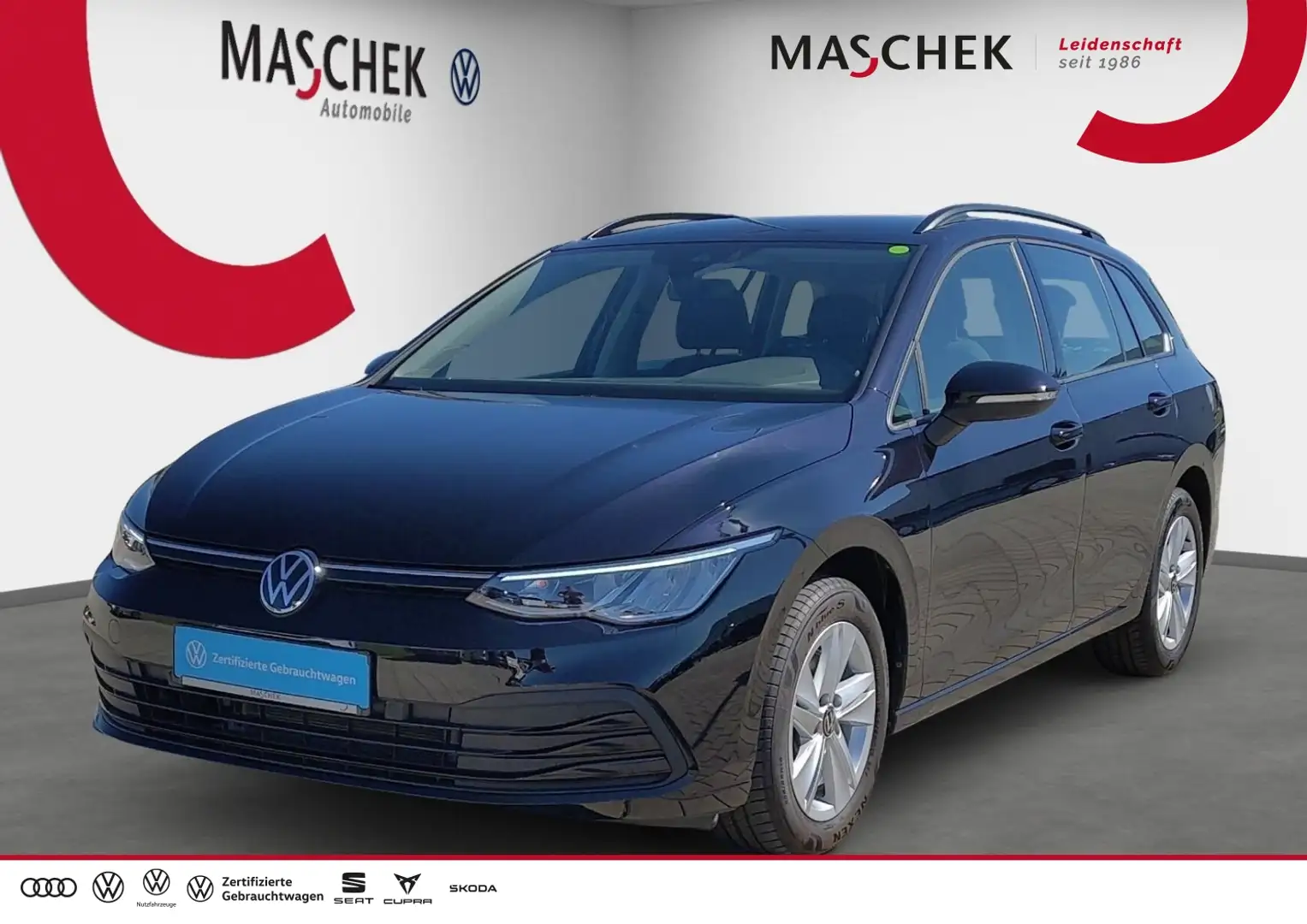 Volkswagen Golf Variant 2.0 TDI Klima LED MirrorLink VC Noir - 1