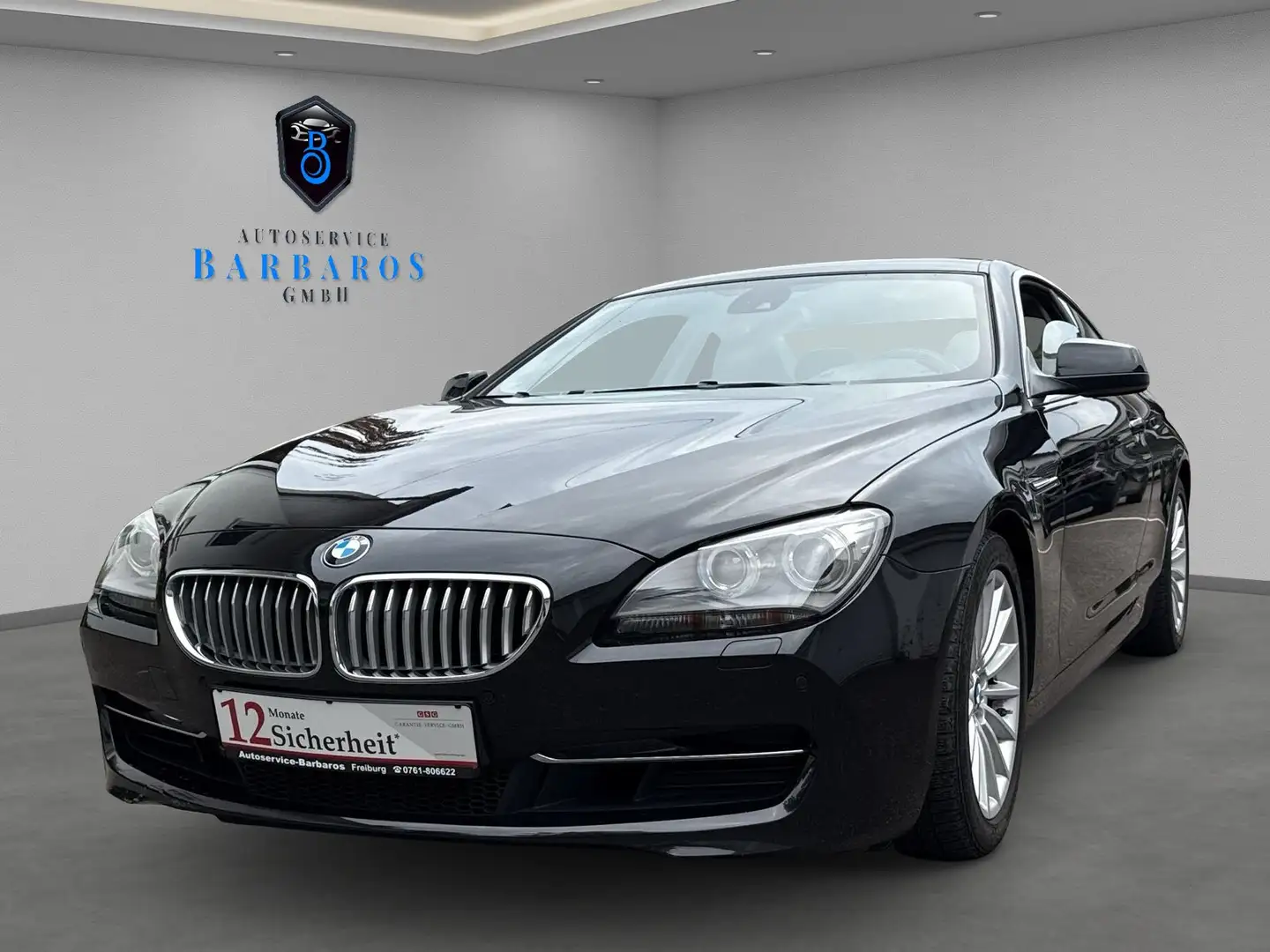 BMW 650 650 i *HUD*KLIMA*VOLL LEDER*SCHECKHEFT GEPFLEGT* Negru - 1