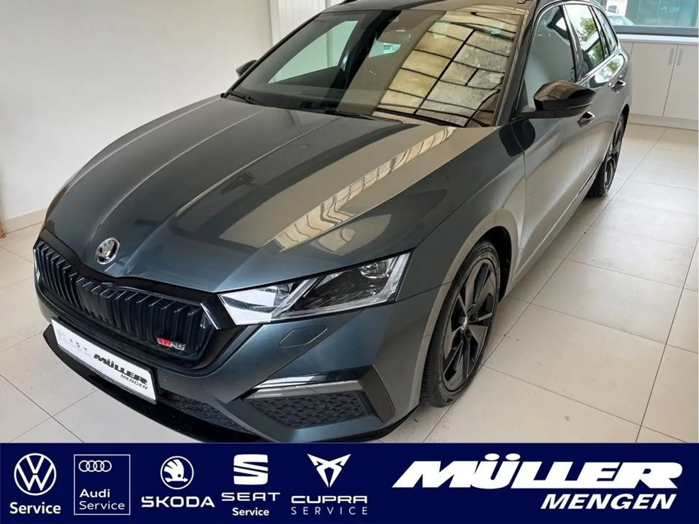 Skoda Octavia Combi RS 4x4 AHK/Standheiz./TOP Gris - 1