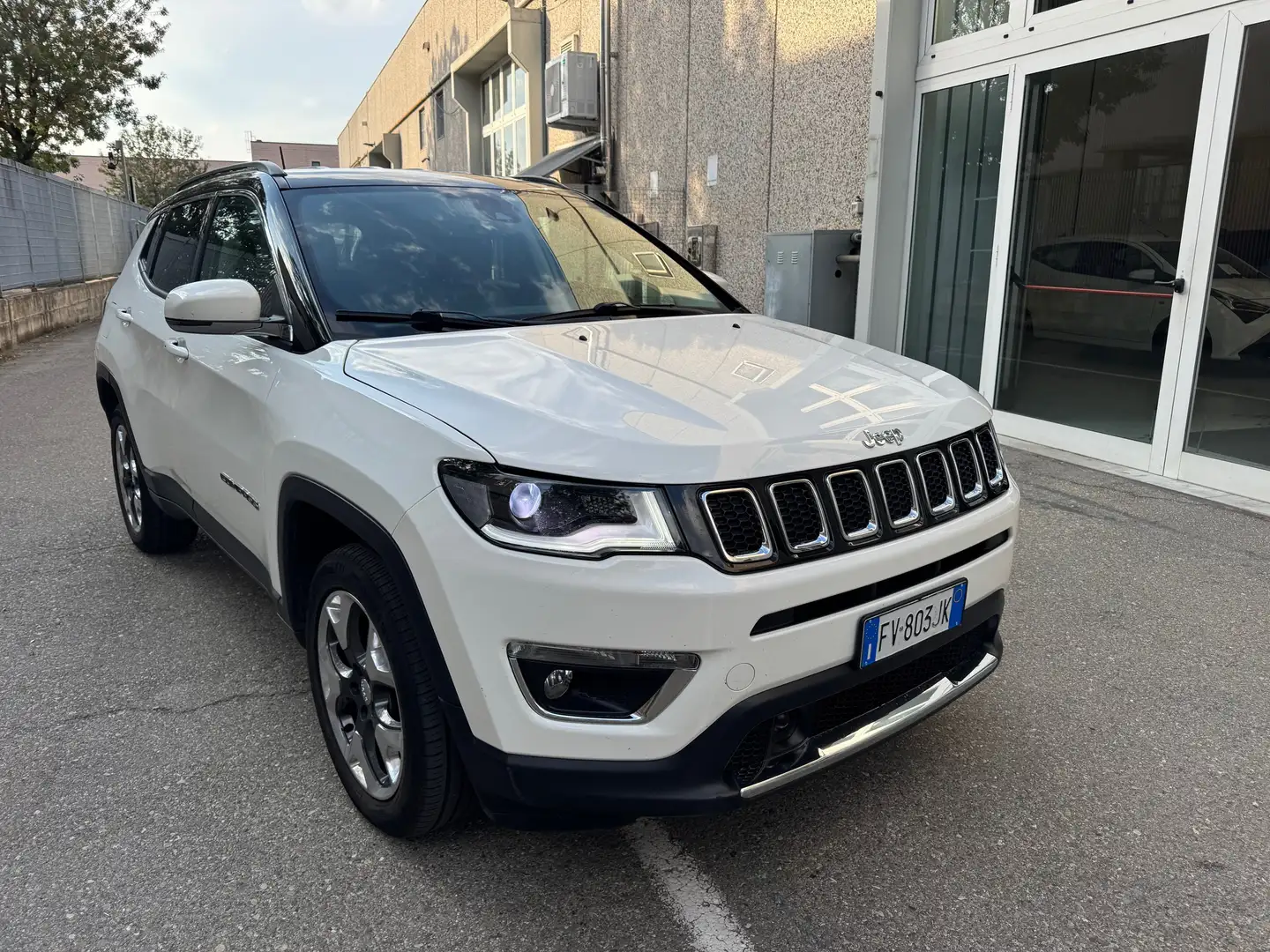 Jeep Compass 2.0 MJT AWD 140CV Autom.  NAVI " OTTIMO PREZZO " Blanc - 2