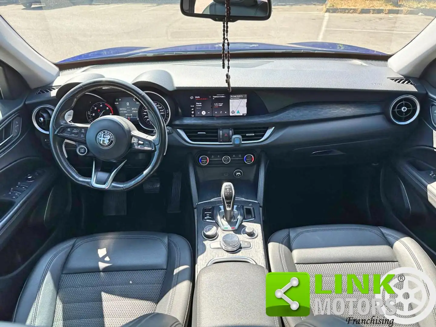 Alfa Romeo Stelvio 2.2 Turbodiesel 190CV AT8 Q4 Executive Garanzia 24 Blu/Azzurro - 2