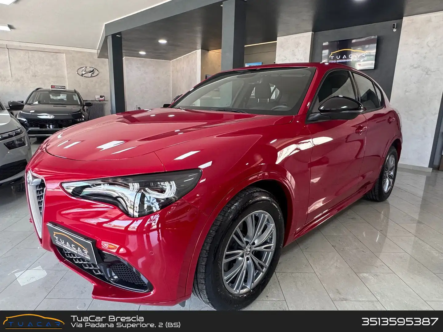 Alfa Romeo Stelvio Super 2.2 Rouge - 1