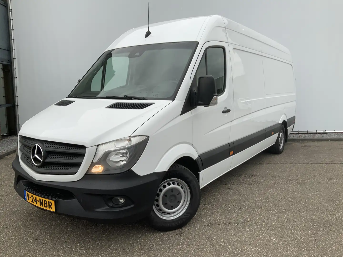 Mercedes-Benz Sprinter 316 2.2 CDI 432 L3 Maxi 3 Zits Airco Opstap & Trek Weiß - 1