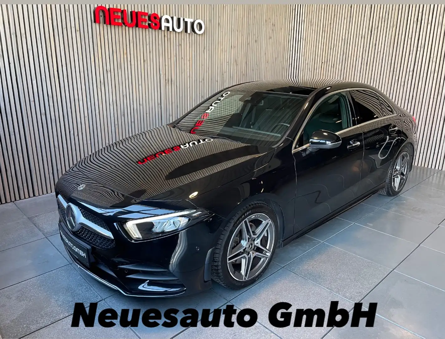 Mercedes-Benz A 180 d Aut. *AMG*PANO*Kamera*Ambiente*Keyless-Go*SoundS Schwarz - 1