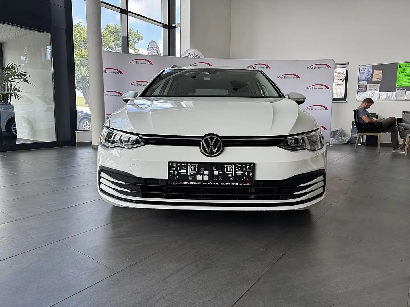 Volkswagen Golf Variant 2,0 TDI Life DSG Blanc - 2
