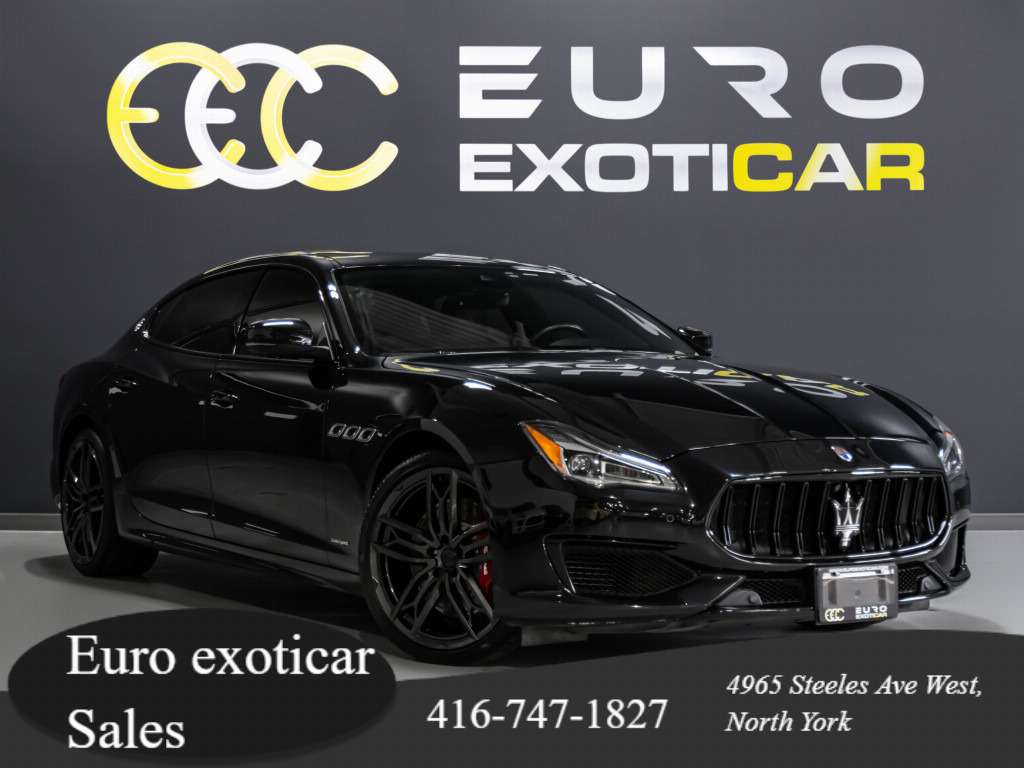 2019 Maserati Quattroporte GTS GRANSPORT RWD CARBON PKG 530HP SUNROOF 360 CAM