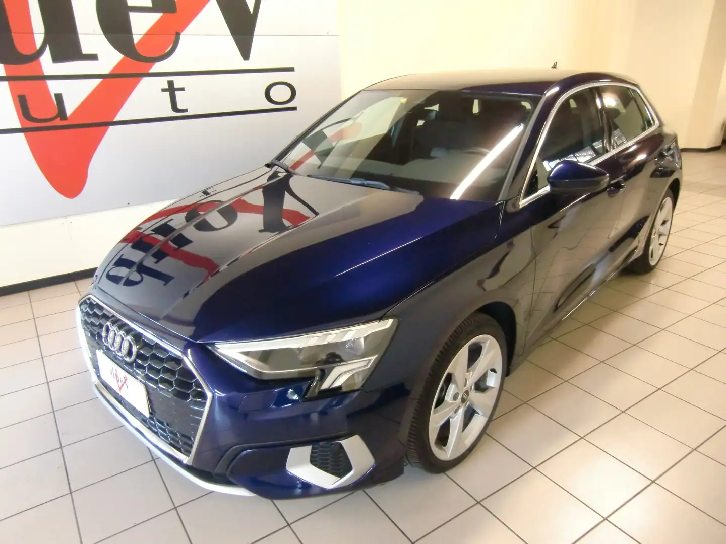 Audi A3 A3 Sportback 35 2.0 tdi Business Advanced s-tronic Blauw - 2