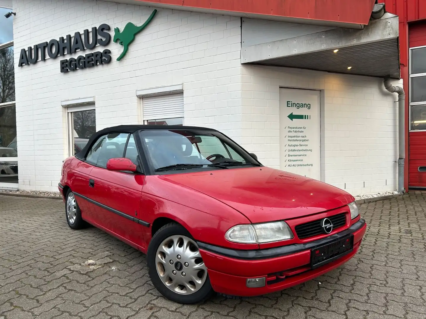Opel Astra 1.6 Cabrio Ambiente/SHZ/LEDER/GJR Rot - 1