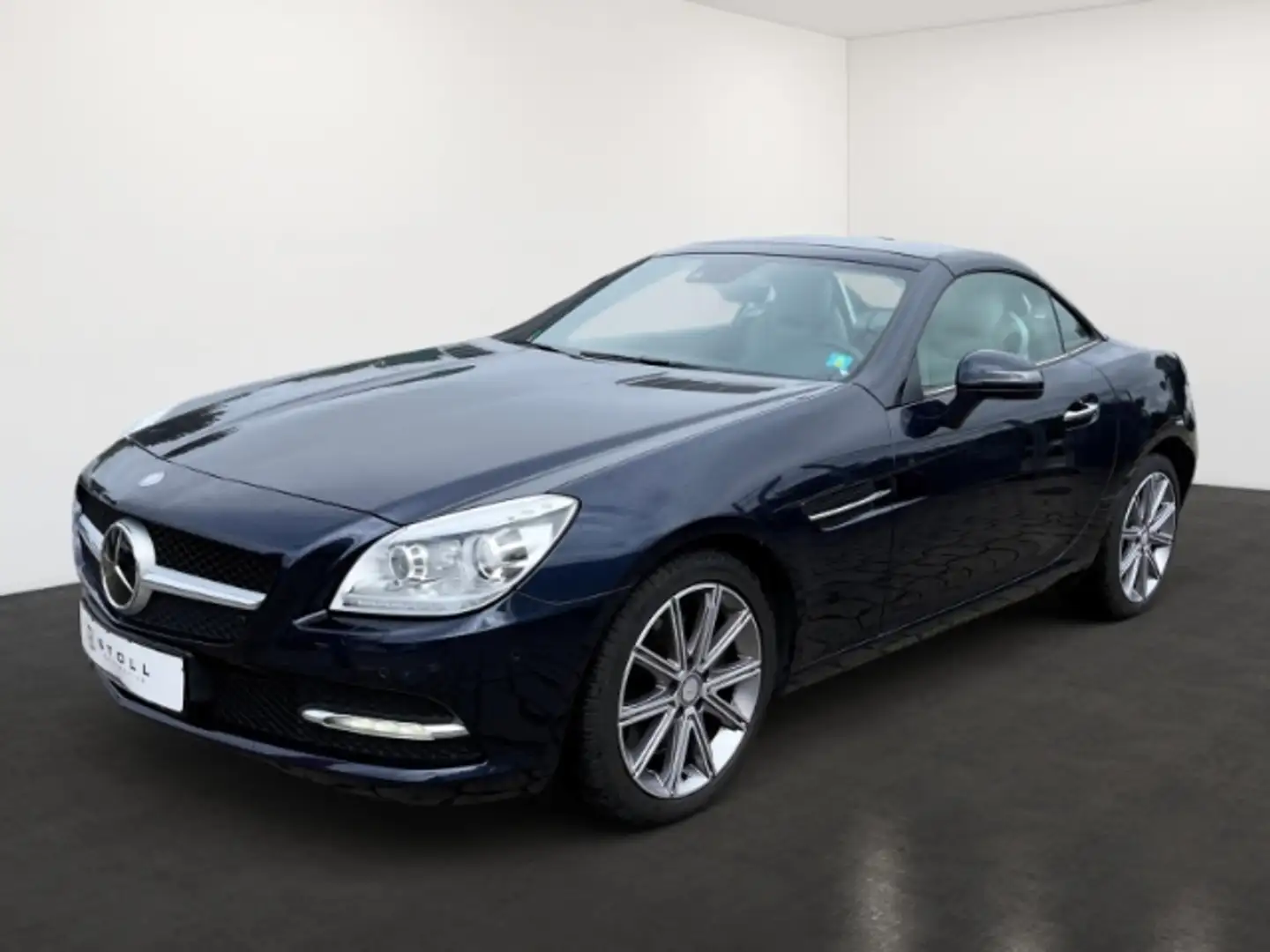 Mercedes-Benz SLK 350 CGI BlueEFFICIENCY StzHtz+Abstandstempomat+++ Azul - 1