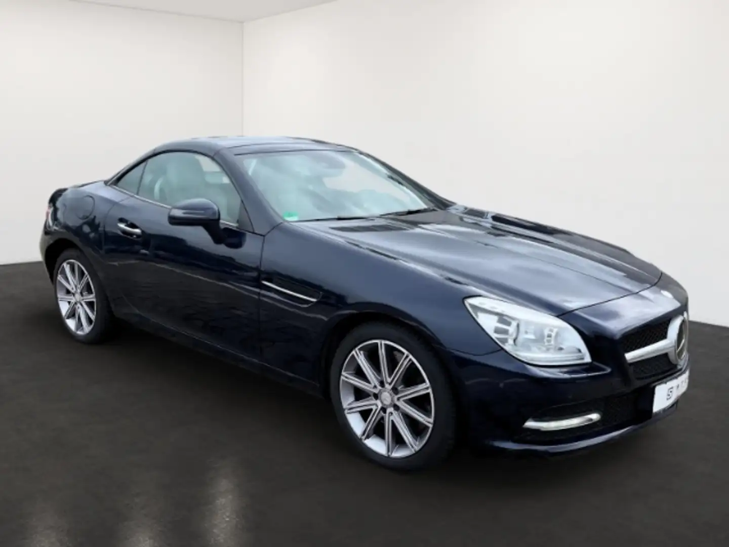 Mercedes-Benz SLK 350 CGI BlueEFFICIENCY StzHtz+Abstandstempomat+++ Azul - 2