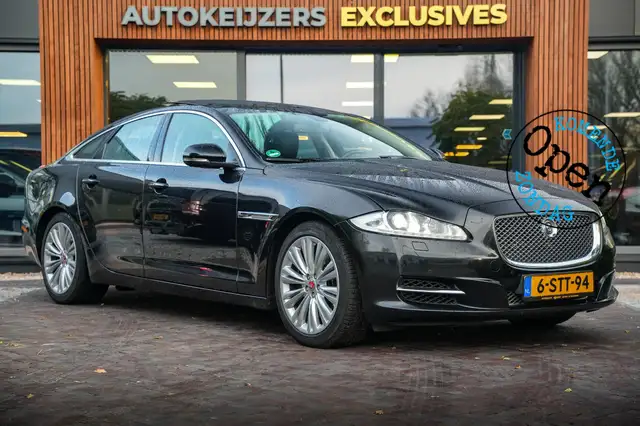Jaguar XJ 3.0 V6D Portfolio Panodak Leer Navigatie Camera Cr