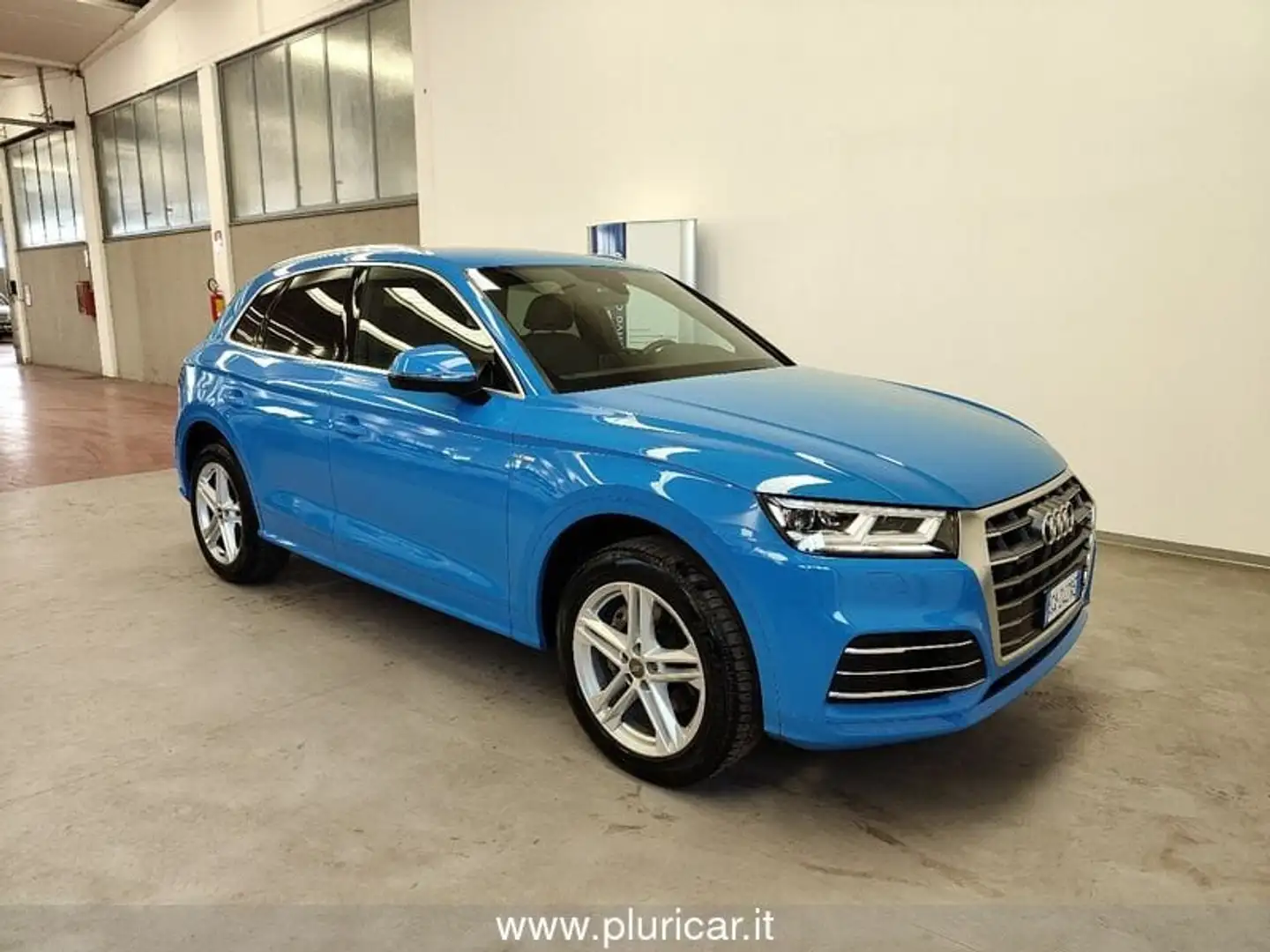 Audi Q5 40 TDI 190cv quattro S tronic S line Plus Navi 19 Blu/Azzurro - 2