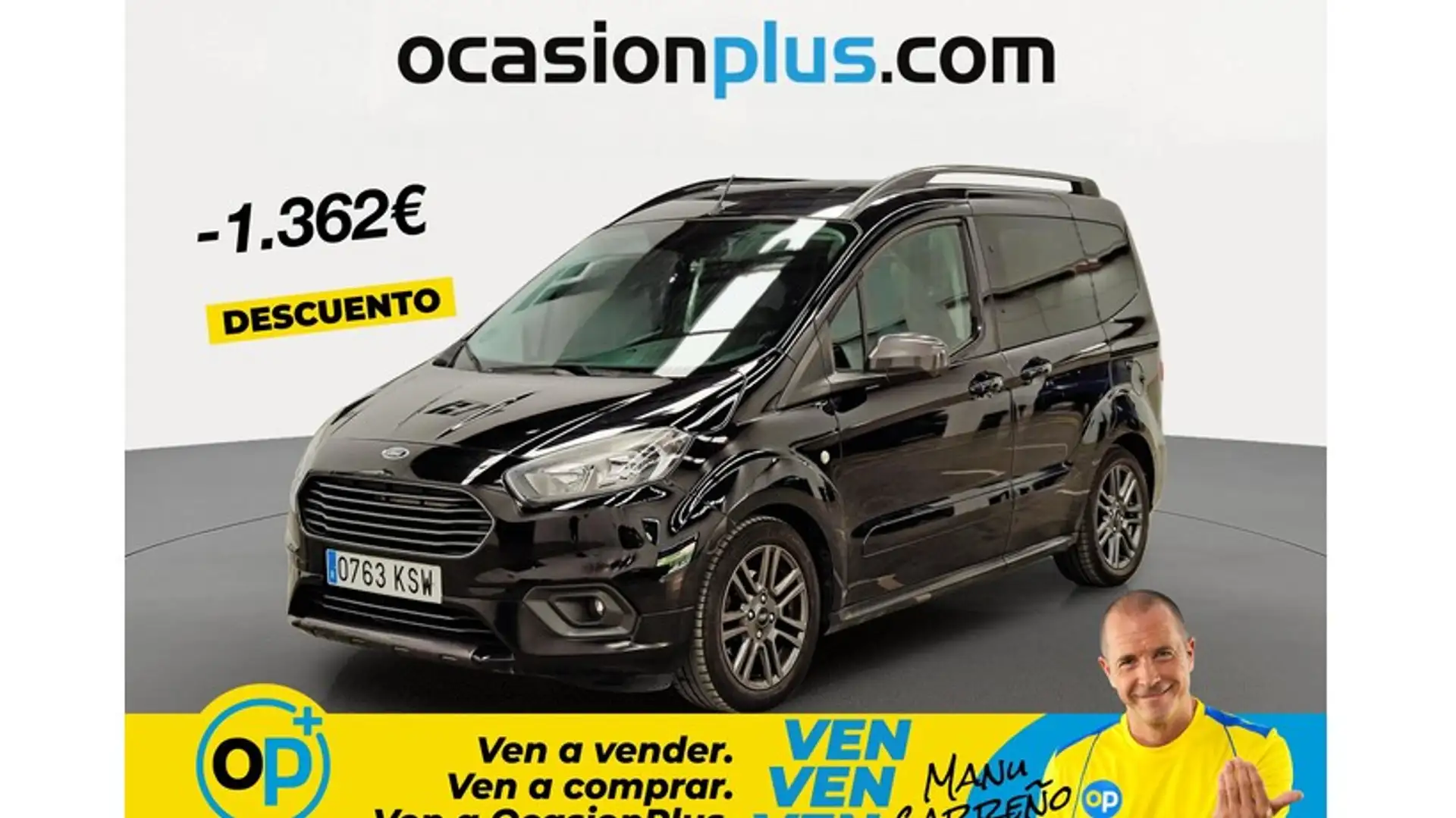 Ford Tourneo Courier 1.0 Ecoboost Sport Negro - 1