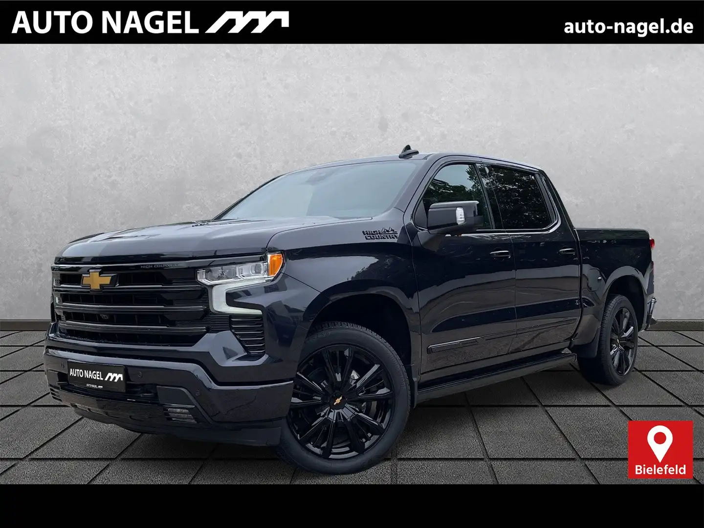 Chevrolet Silverado Silverado 1500 High Country 6.2 V8*LPG*BLACK*AHK Šedá - 1
