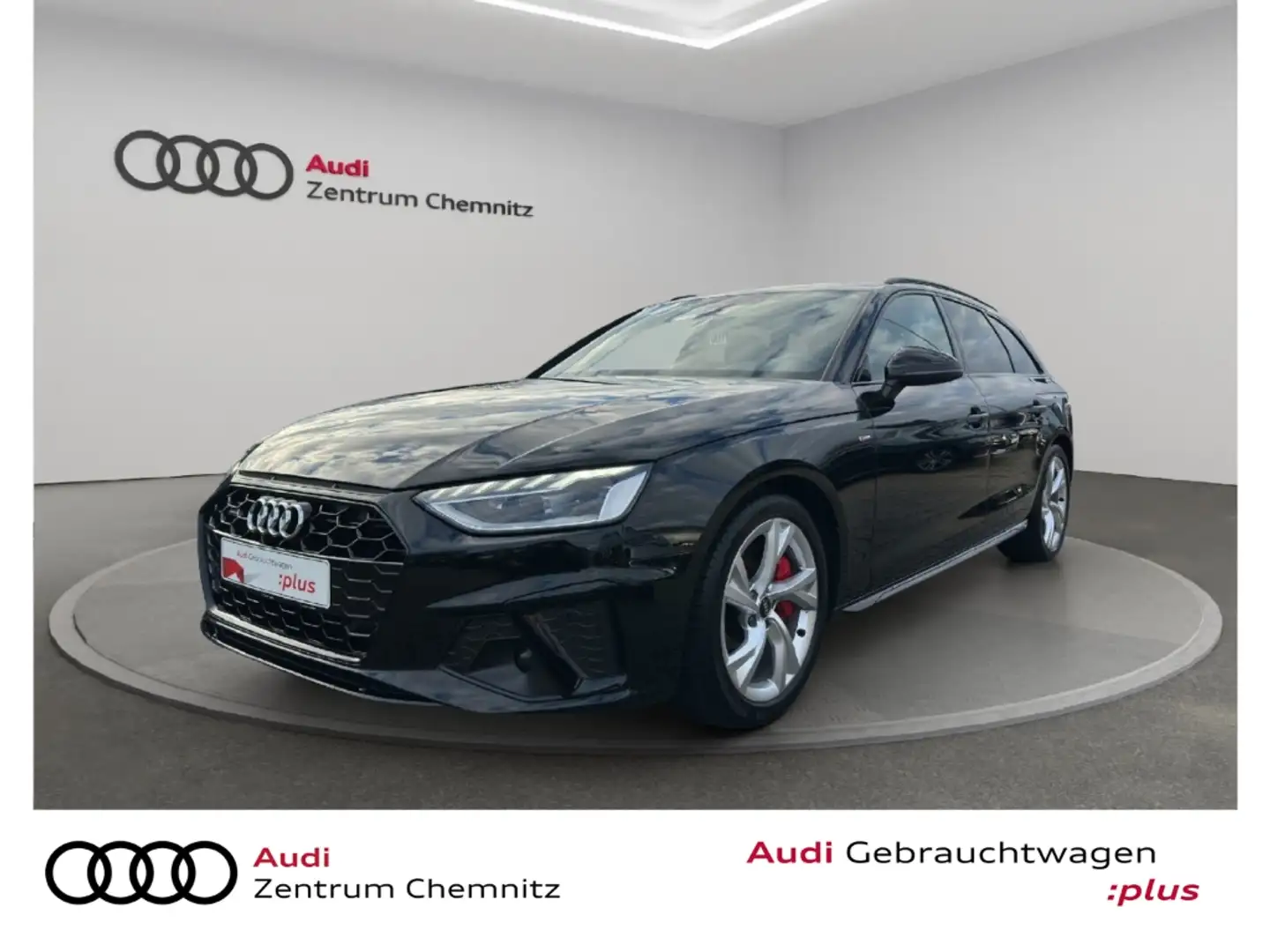 Audi A4 Avant S line 45 TFSI qu. tr. Navi+LED+Virt Schwarz - 1