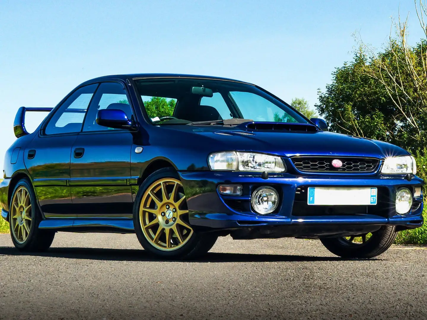 Subaru Impreza 2.0 Turbo GT A/B ABS AWD Blauw - 1