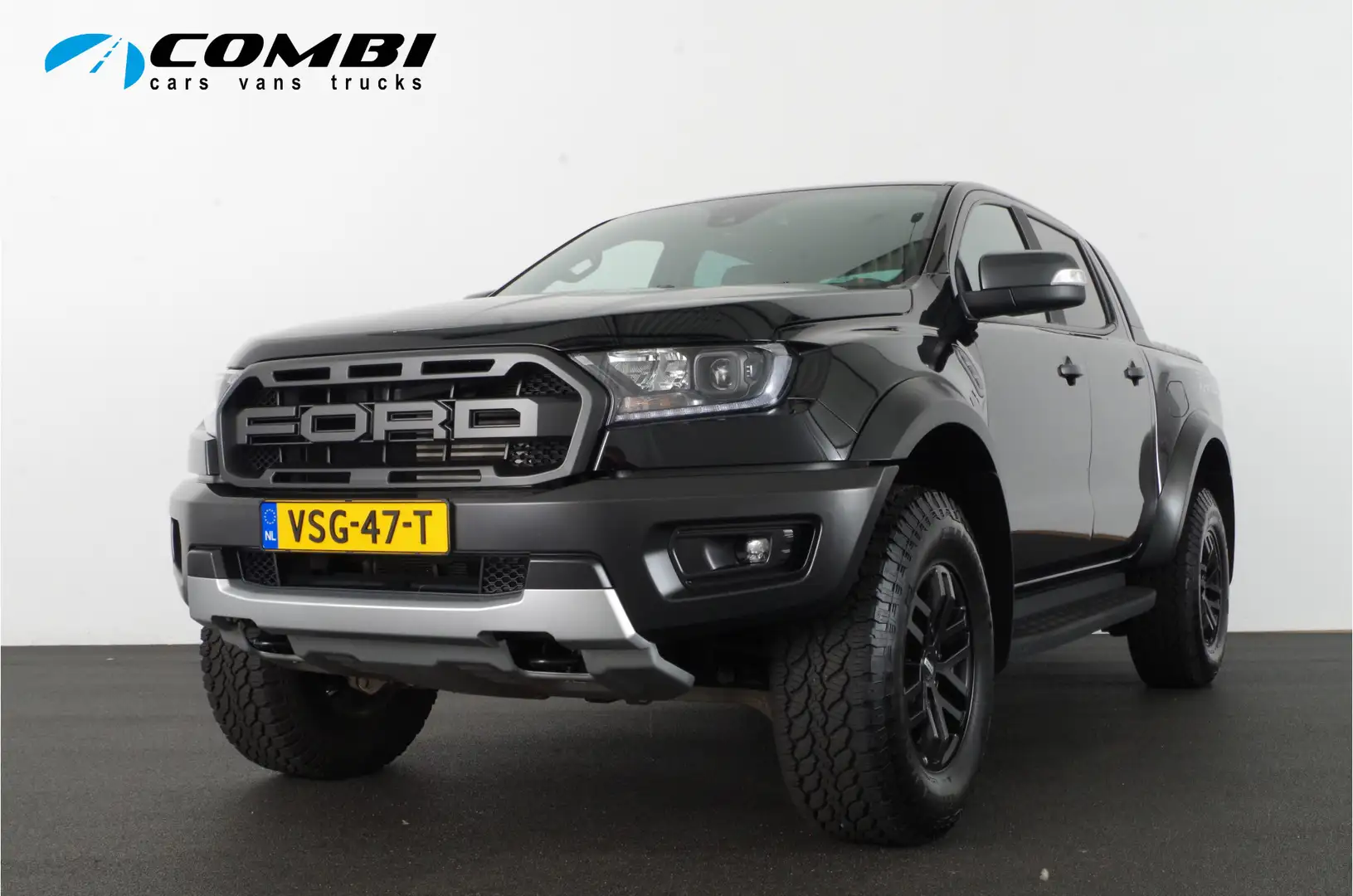 Ford Ranger Raptor 2.0 EcoBlue Double Cab 4x4  Performance/Grijskent Negro - 1