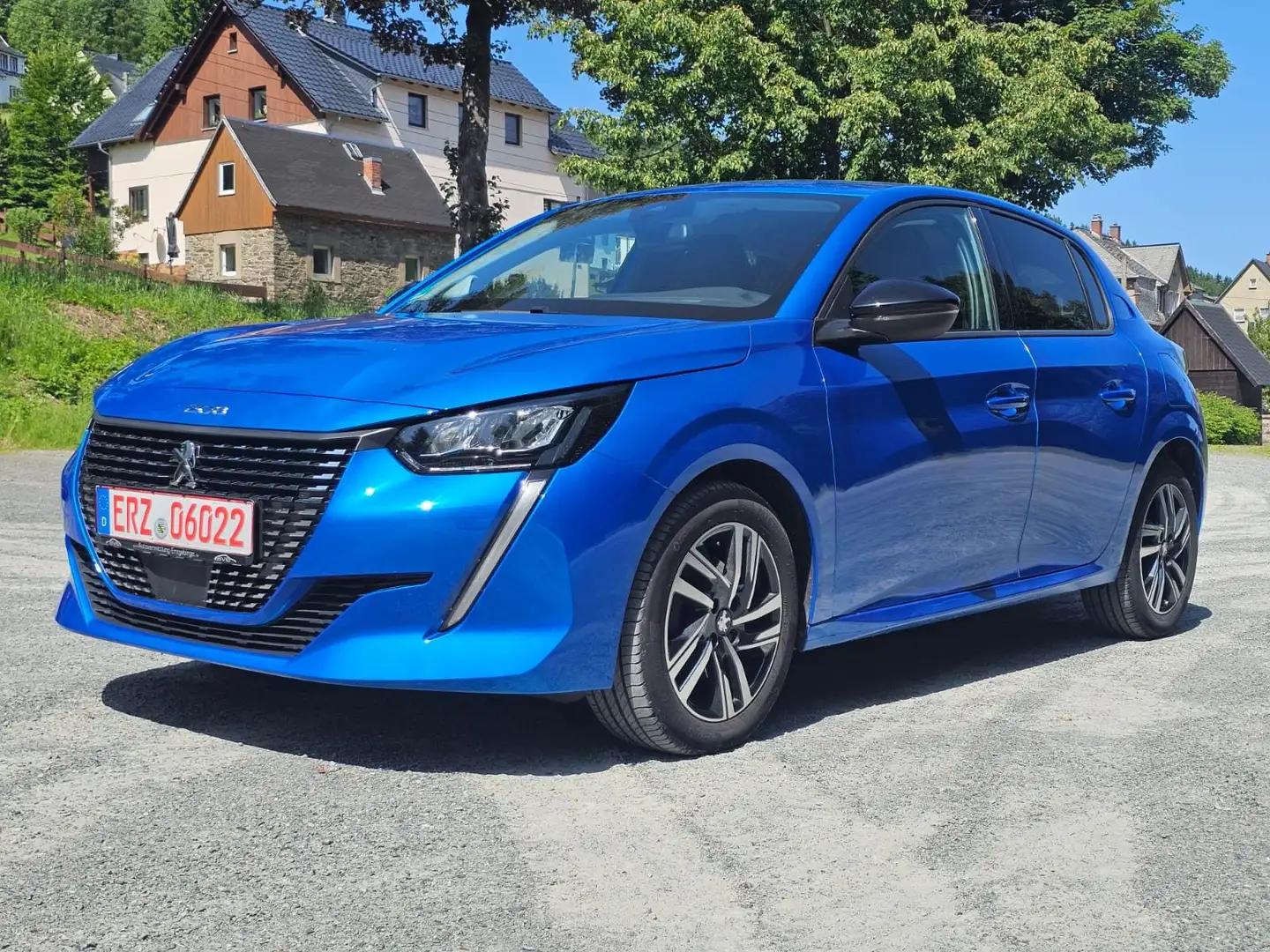 Peugeot 208 PureTech 100 Allure Pack LED Navi SHZ uvm Blauw - 1