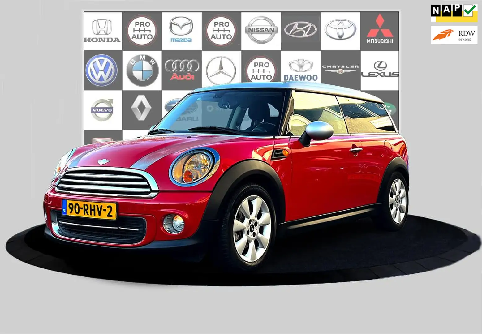 MINI Cooper Mini 1.6 Chili panorama_Cruise Rot - 1