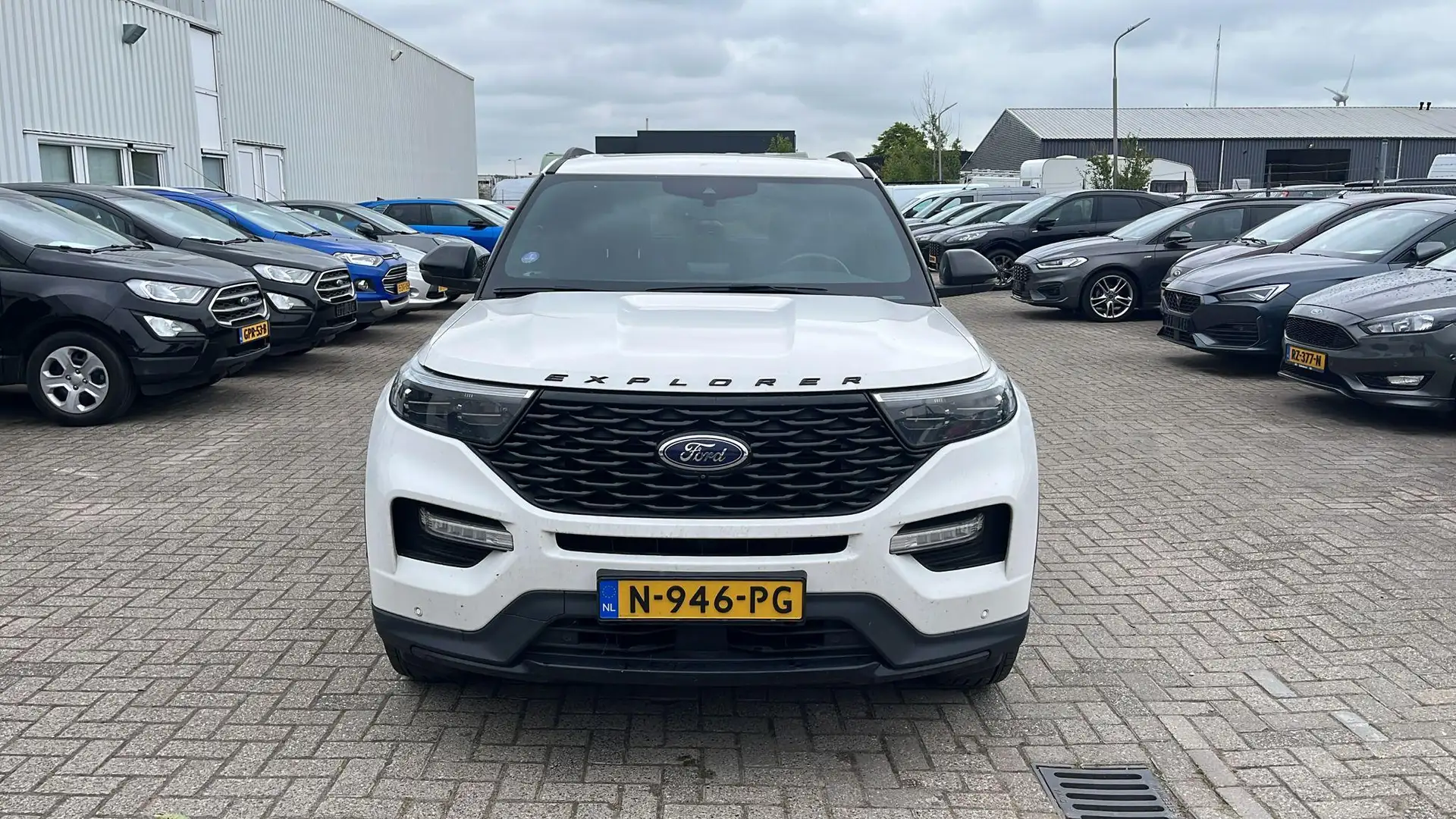 Ford Explorer 3.0 V6 EcoBoost PHEV ST-Line 457pk | Adaptieve Cru Blanc - 2