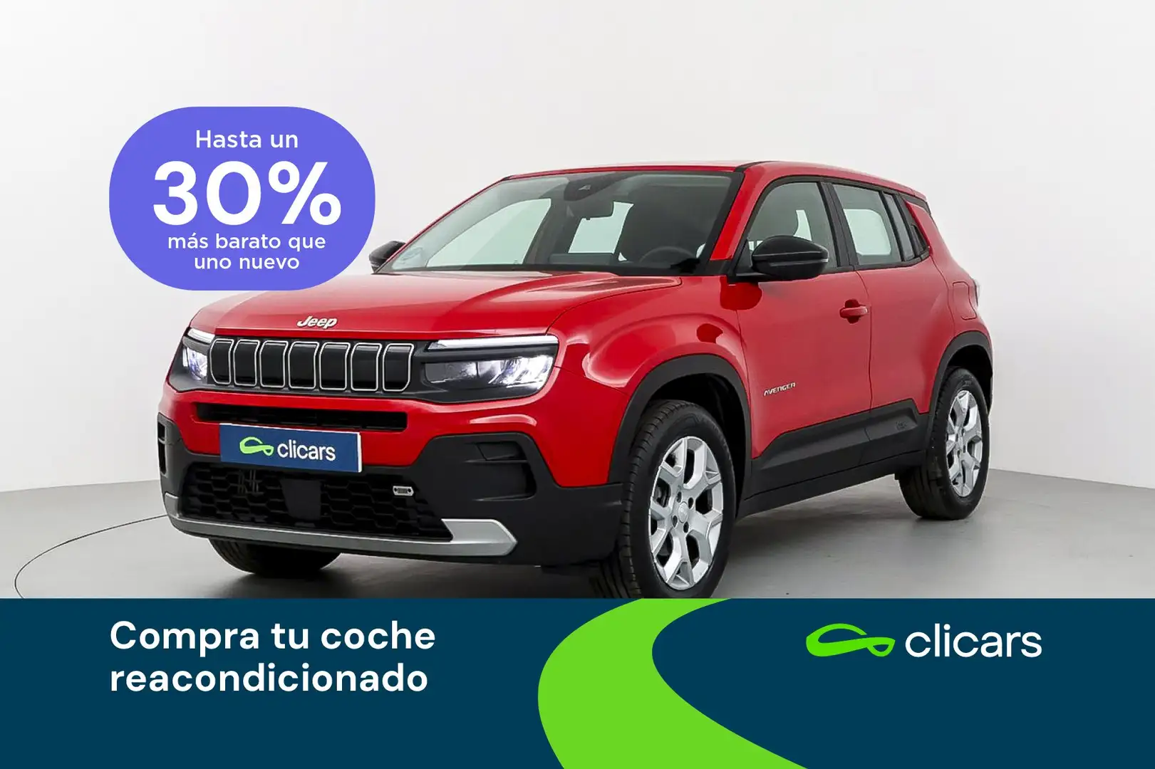 Jeep Avenger 1.2 Altitude 100 Rojo - 1