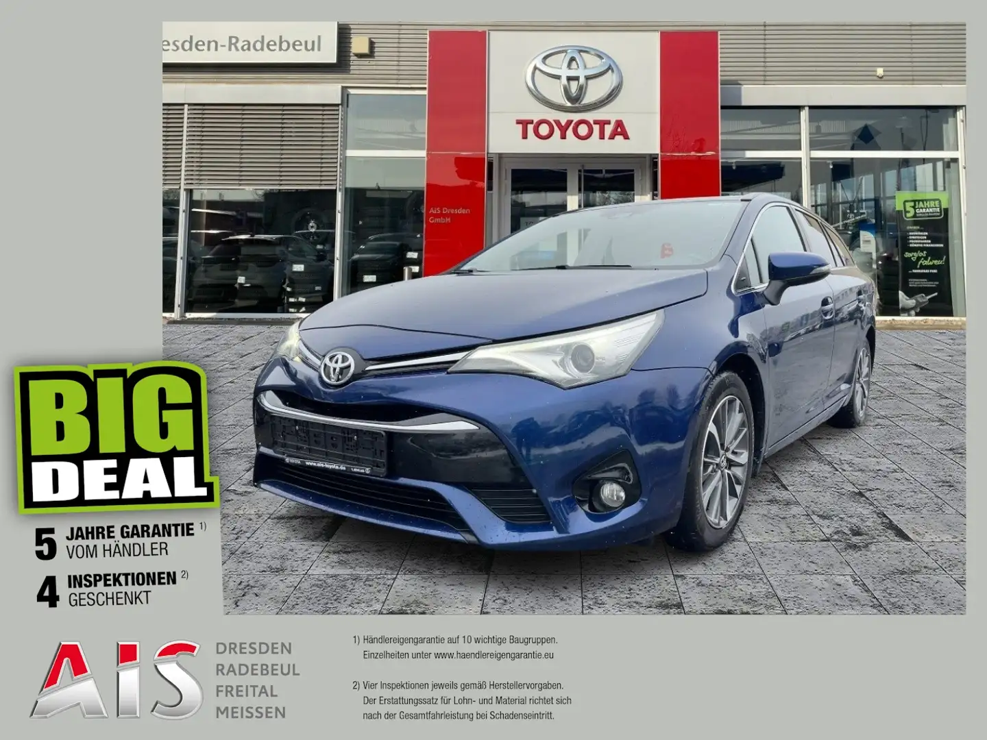 Toyota Avensis TS 1.8 Business Edition Pano*StandHz*Navi Blu/Azzurro - 1