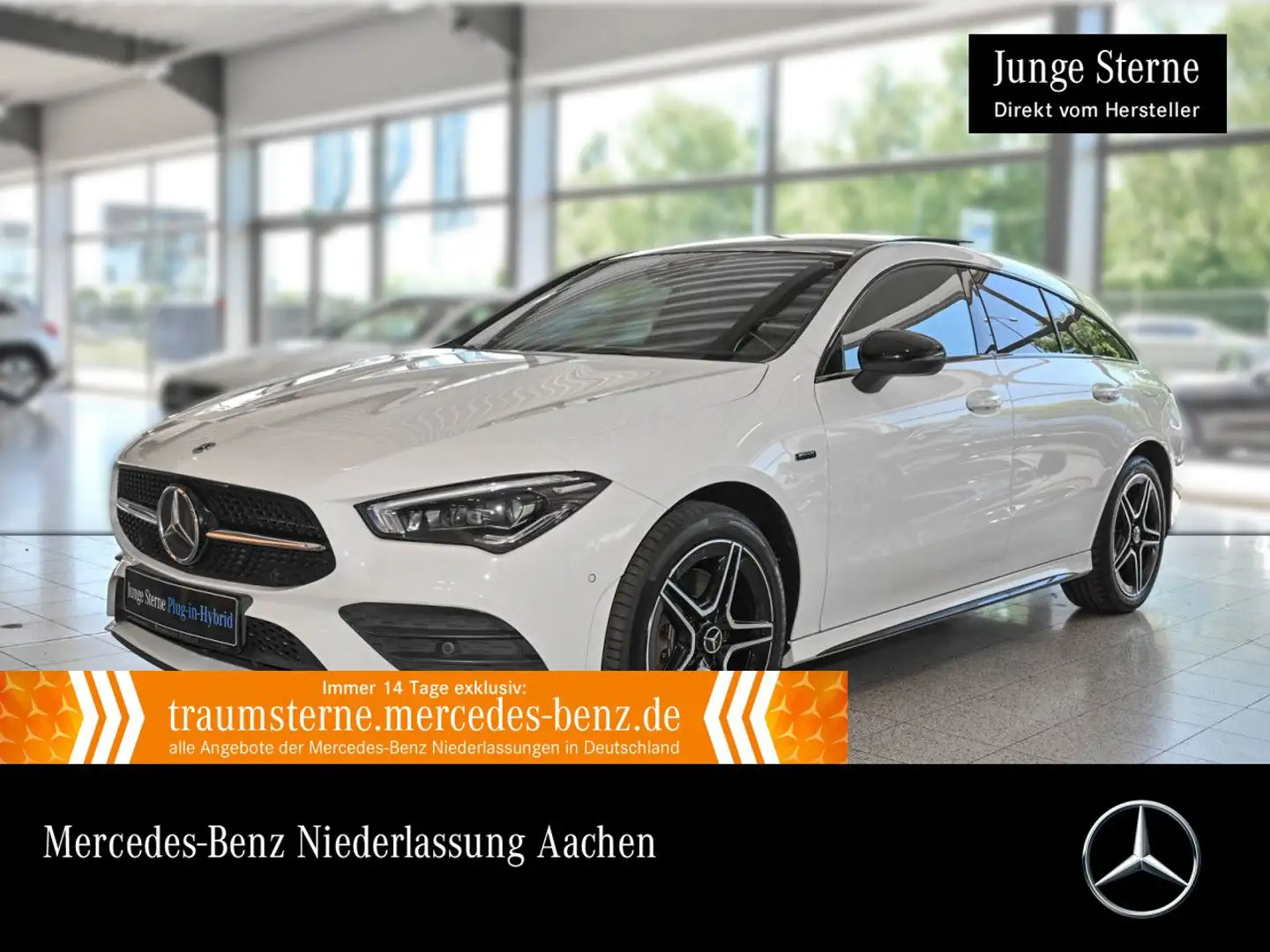 Mercedes-Benz CLA 250 e EDITION 2020+AMG+NIGHT+PANO+AHK+8G Blanco - 1