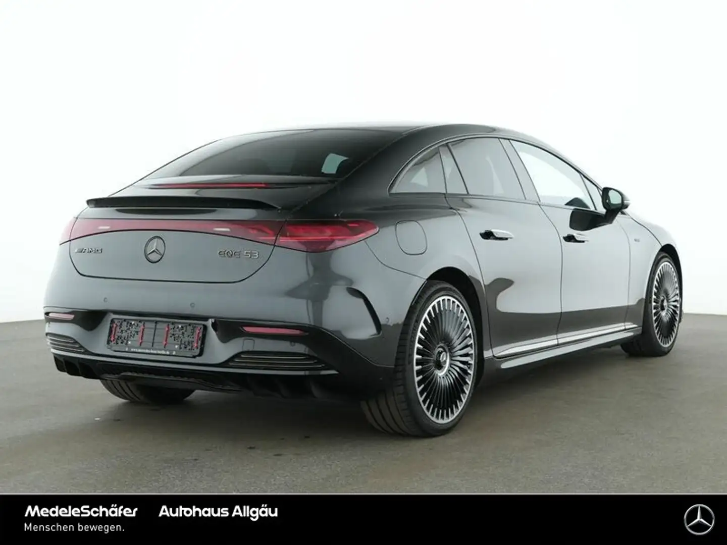 Mercedes-Benz EQE 53 EQE 53 AMG 4M+ 21" MASSAGE HuD AHK Sitzklima Grau - 2