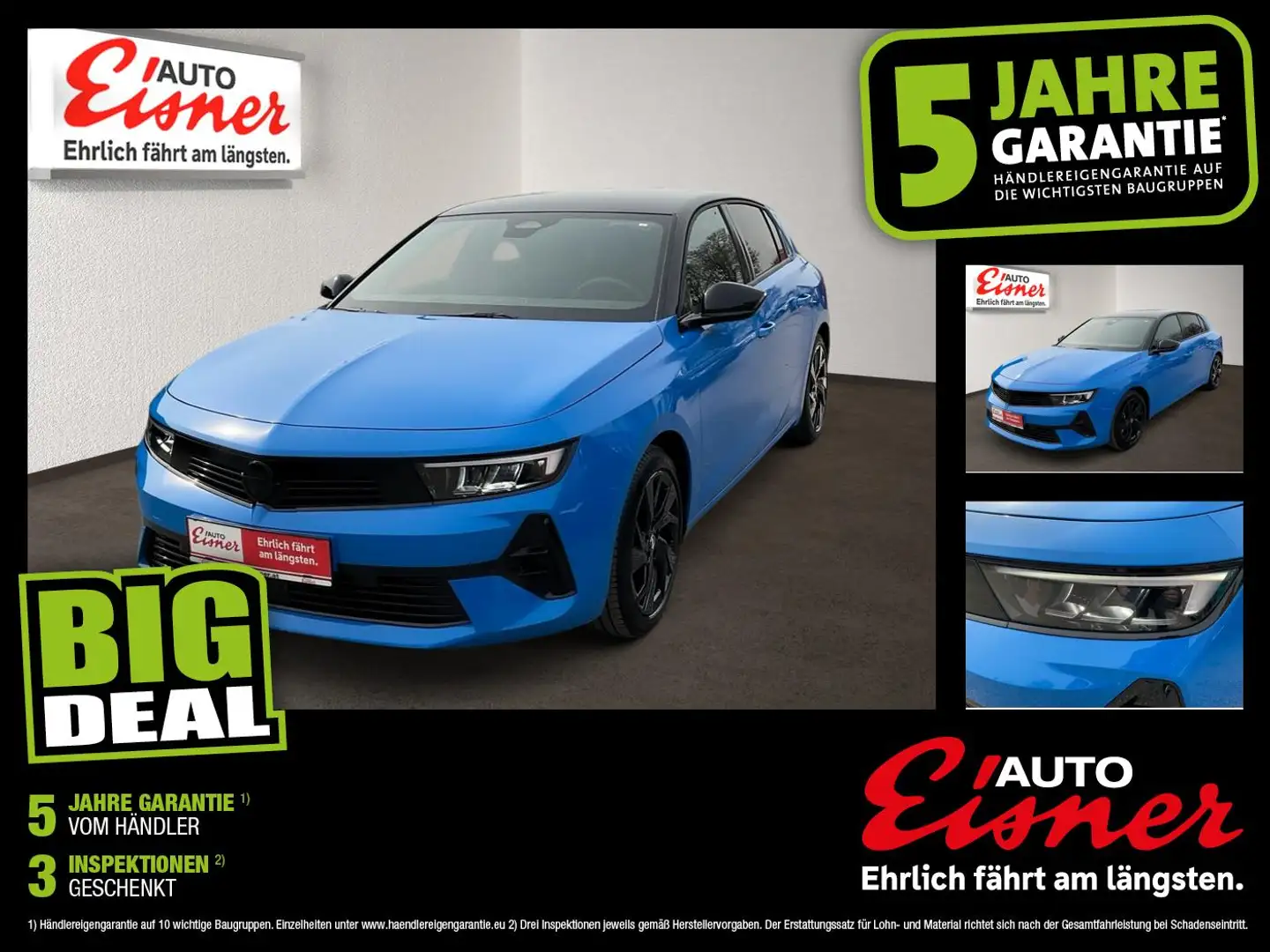 Opel Astra HYBRID GS 1.2 Blau - 1