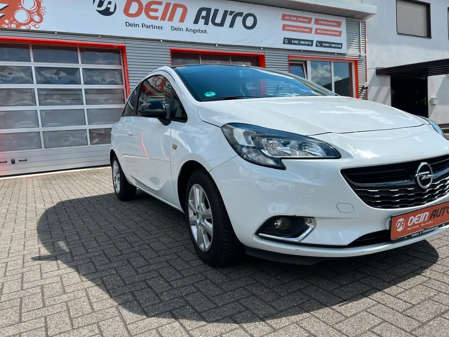 Opel Corsa E 1.4 Color Edition ecoFlex Blanc - 1