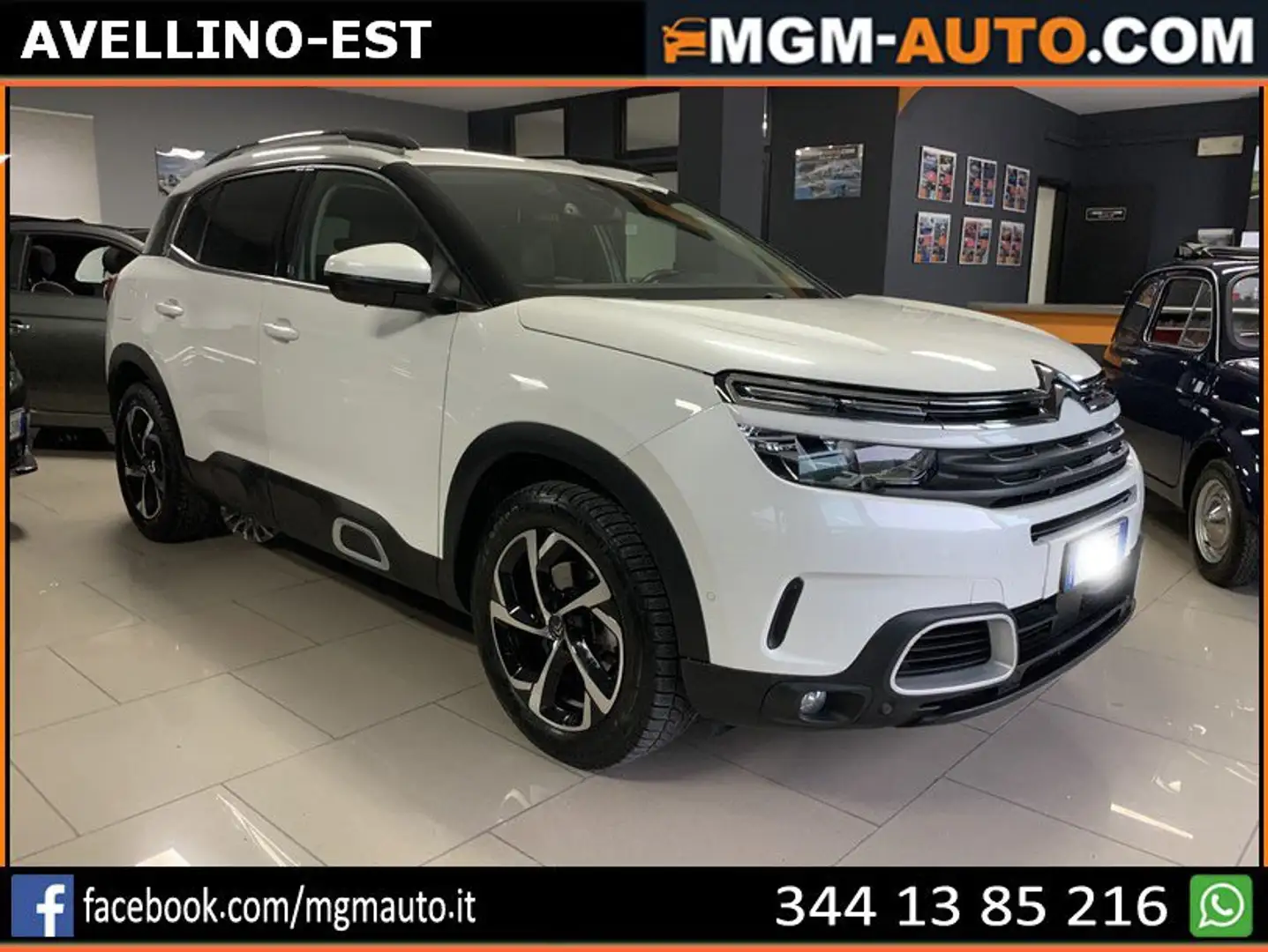 Citroen C5 Aircross C5 Aircross 2.0 bluehdi Shine s Bianco - 2