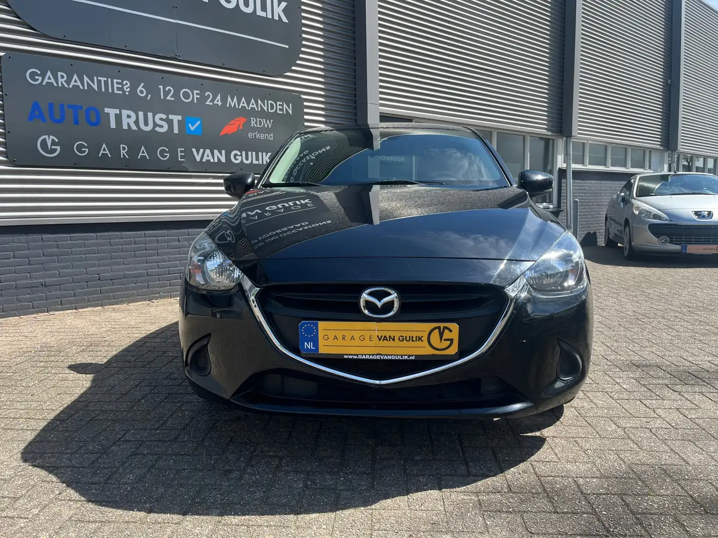 Mazda 2 1.5 90PK Skyactiv-G Clima,Cruise,Navi,Pdc,Stoelver Zwart - 2