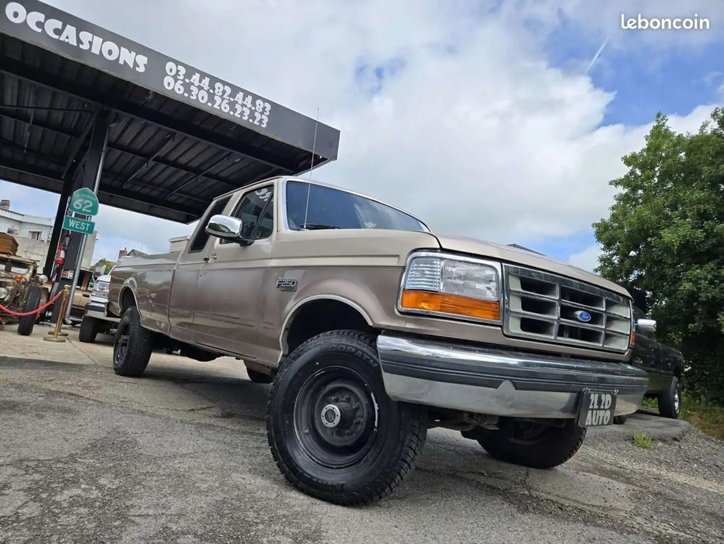 Ford F 250 F 250 4X4 5.8 V8 351ci Extended cab 5 places Auriu - 2